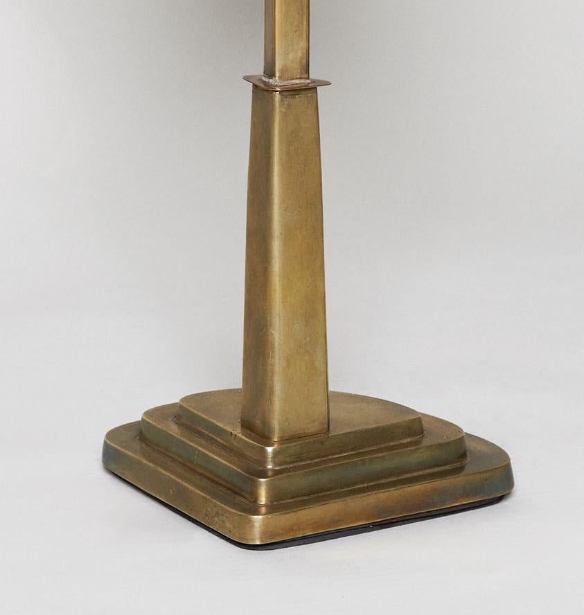 Schreibtischlampe, 1960 (Patiniert) im Angebot