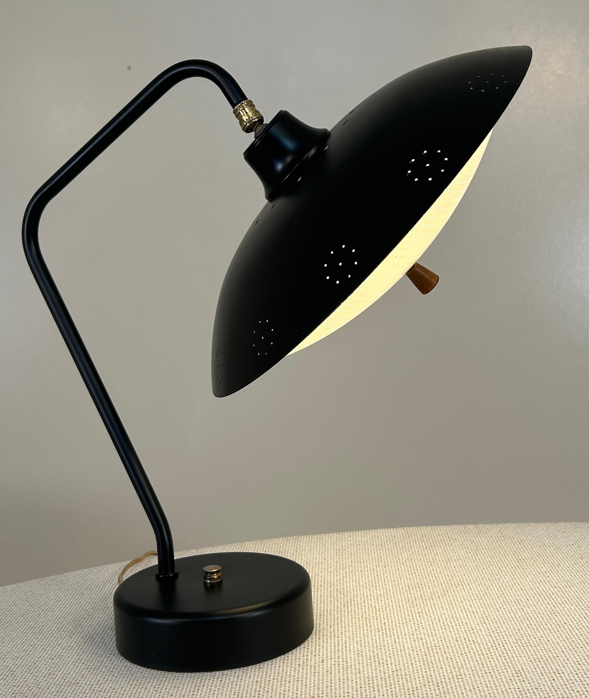 Schreibtischlampe Amerikanisch (Stahl) im Angebot