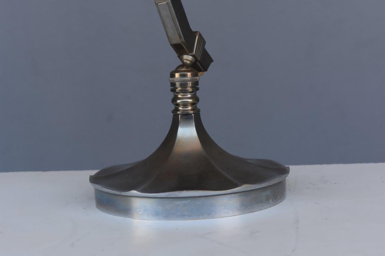 Schreibtischlampe Art Deco Modernist 1930 von Monix Paris im Angebot 1