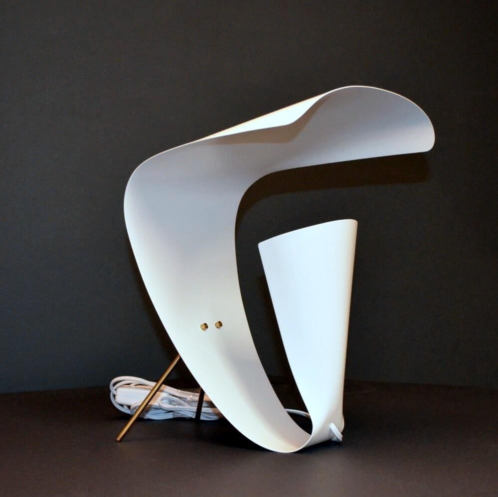French Desk Lamp B 201 by Michel Buffet