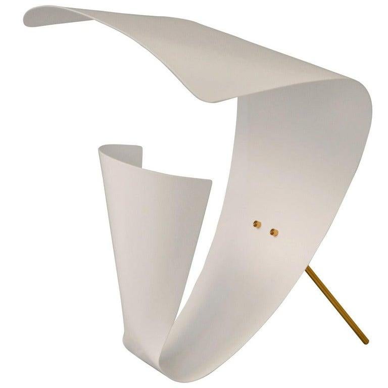 Michel Buffet - White Desk Lamp B201 - IN STOCK! For Sale
