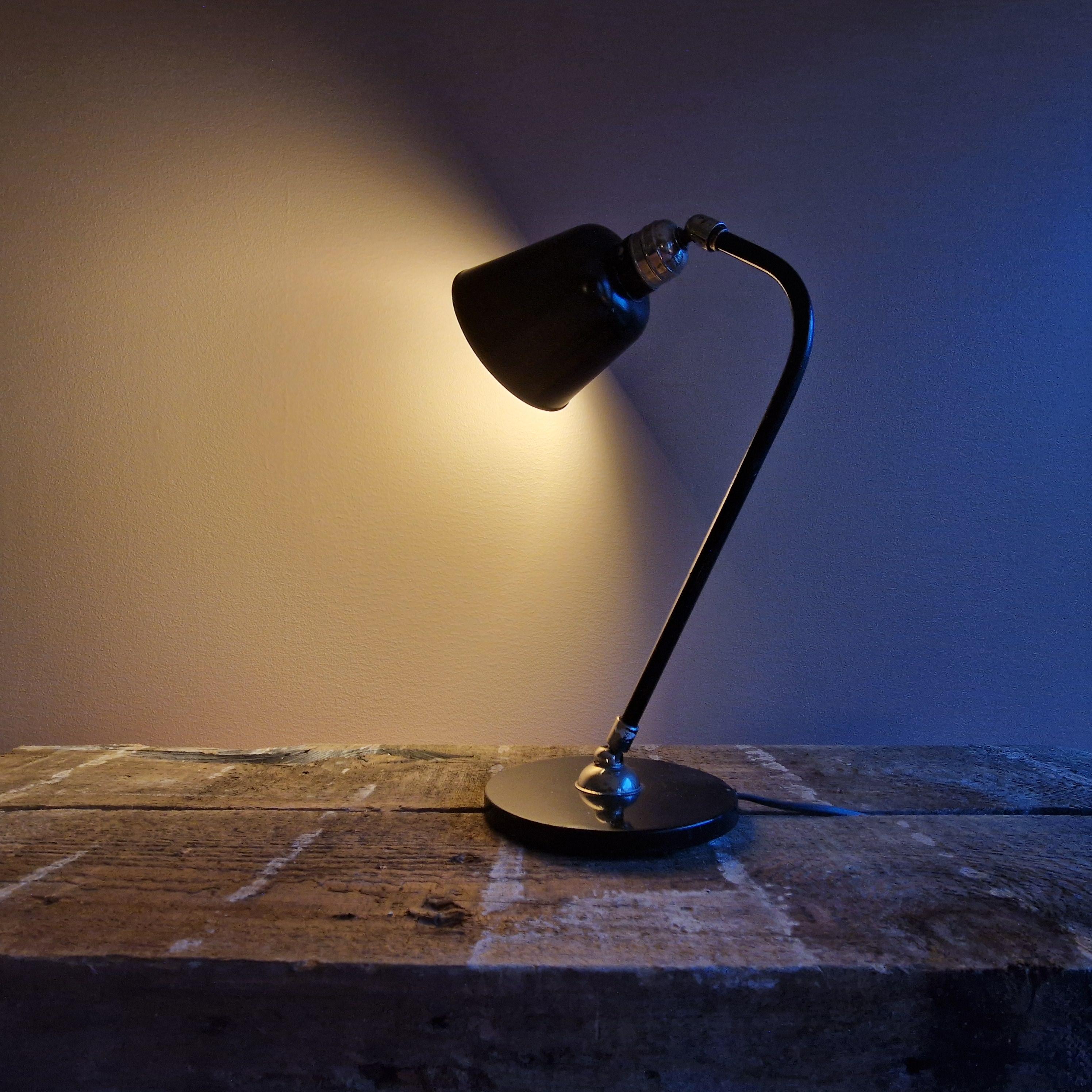 Schreibtischlampe, Bauhaus, Deutschland, 1930er Jahre im Angebot 1