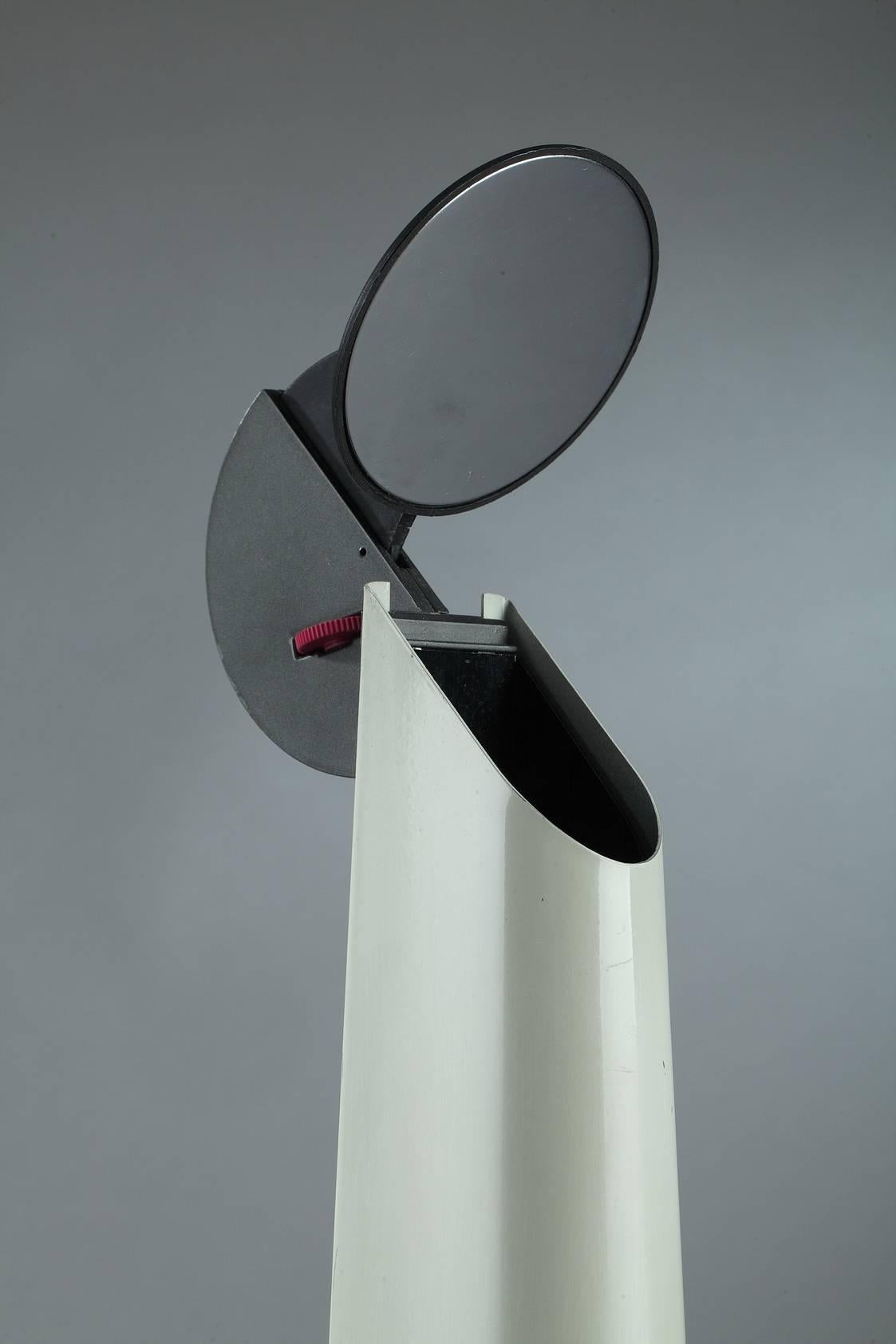 Steel Desk Lamp by Achille Castiglioni & Flos, Italy