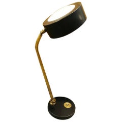 Desk Lamp by Charlotte Perriand, 1950s, Brass