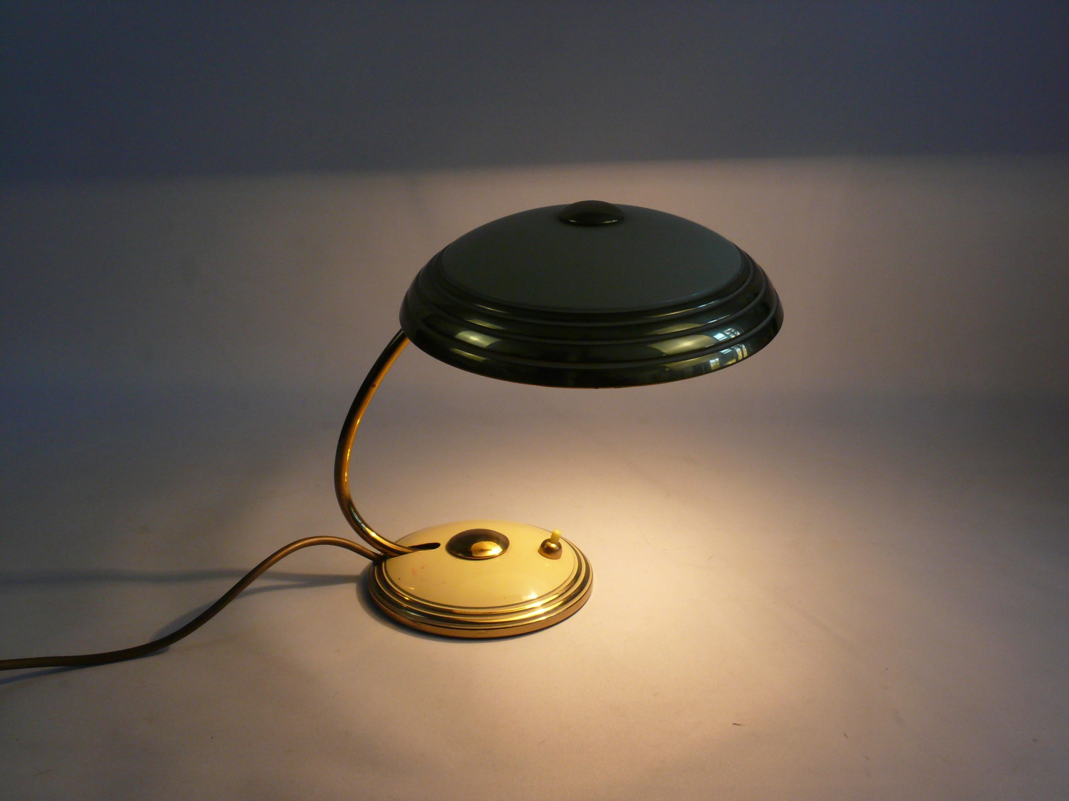 Lampe de bureau par Helo Leuchten Allemagne, années 1950 en vente 4