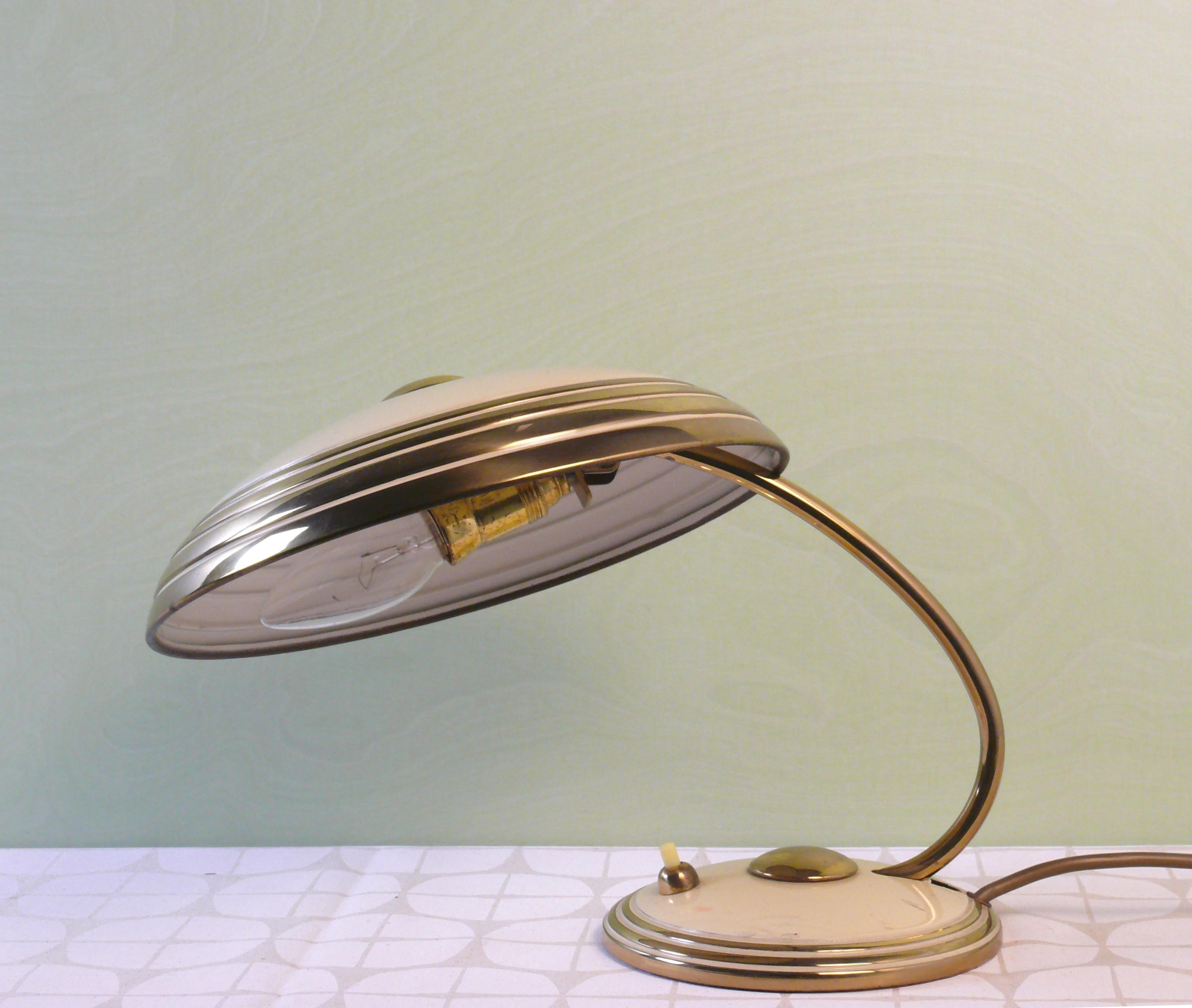 Lampe de bureau par Helo Leuchten Allemagne, années 1950 en vente 9