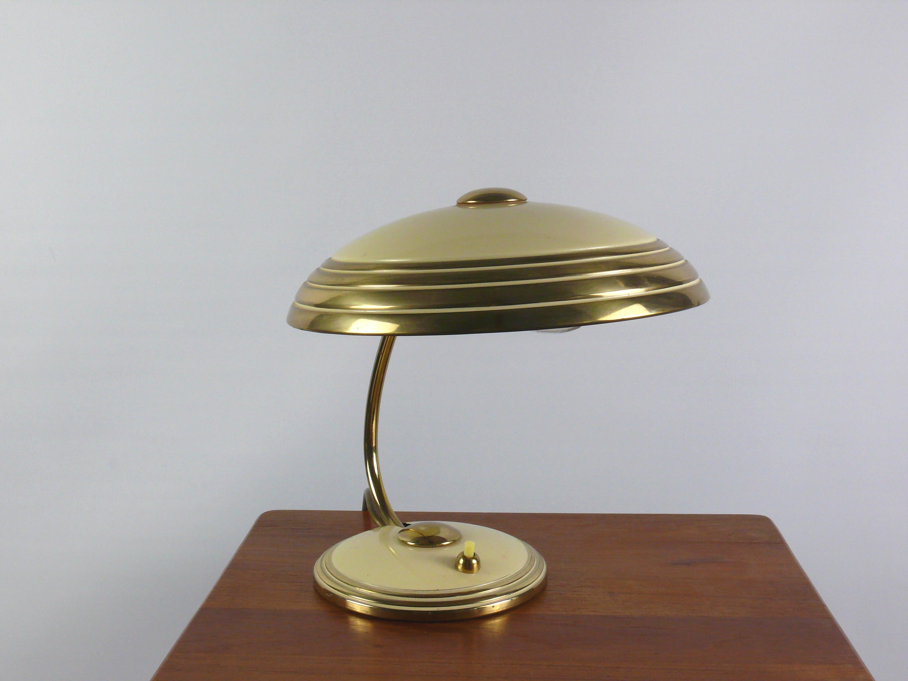 Mid-Century Modern Desk Lamp by Helo Leuchten Germany, 1950s For Sale