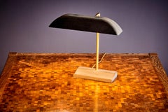 Vintage Hillebrand Desk Lamp, Metal, Mid-Century Modern, 1960s Germany