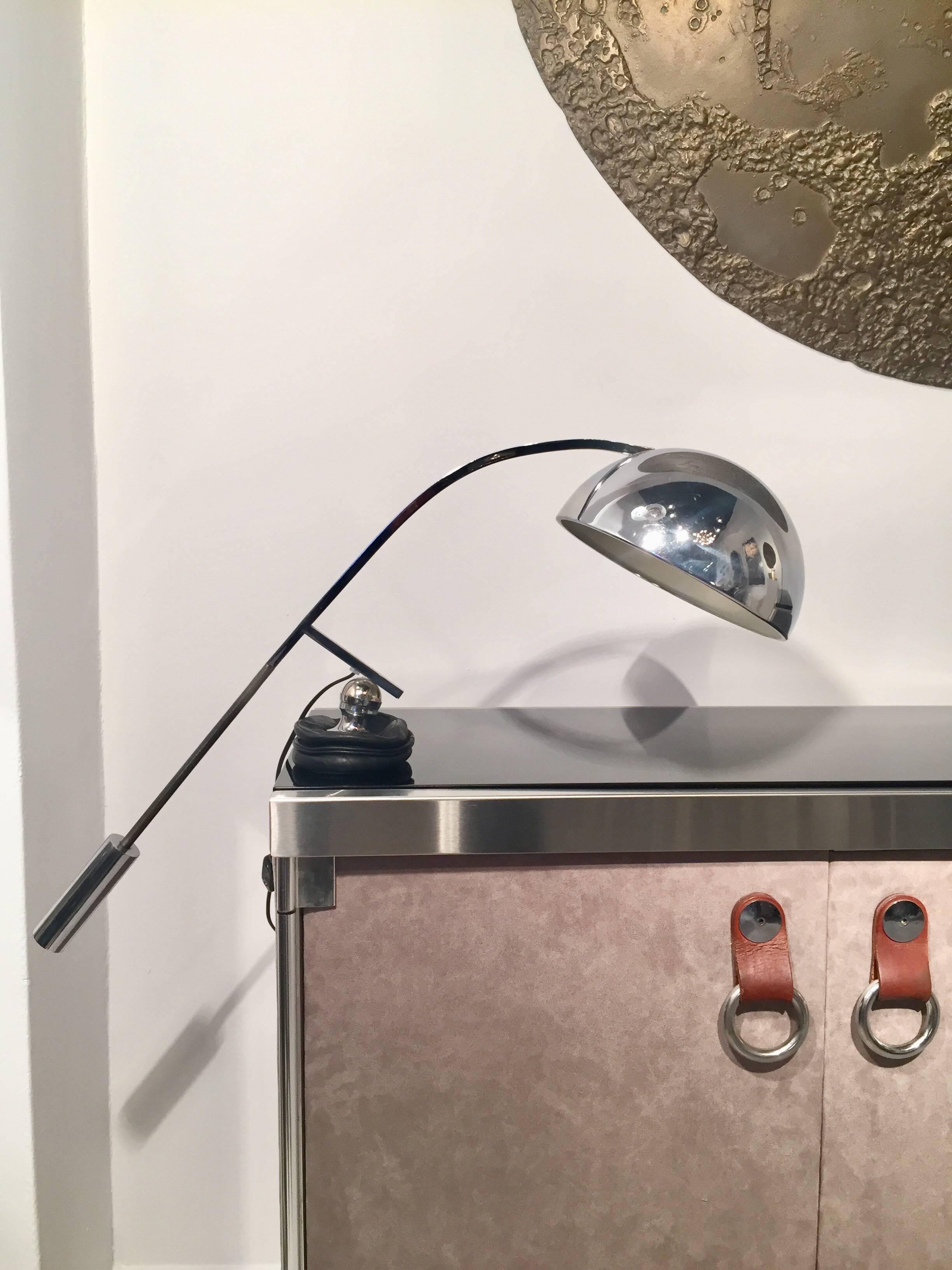 Desk Lamp by Jacques Charpentier In Excellent Condition In Saint-Ouen, FR