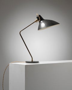 Lampada da scrivania di Jean Boris Lacroix, edizione Caillat, anni '60