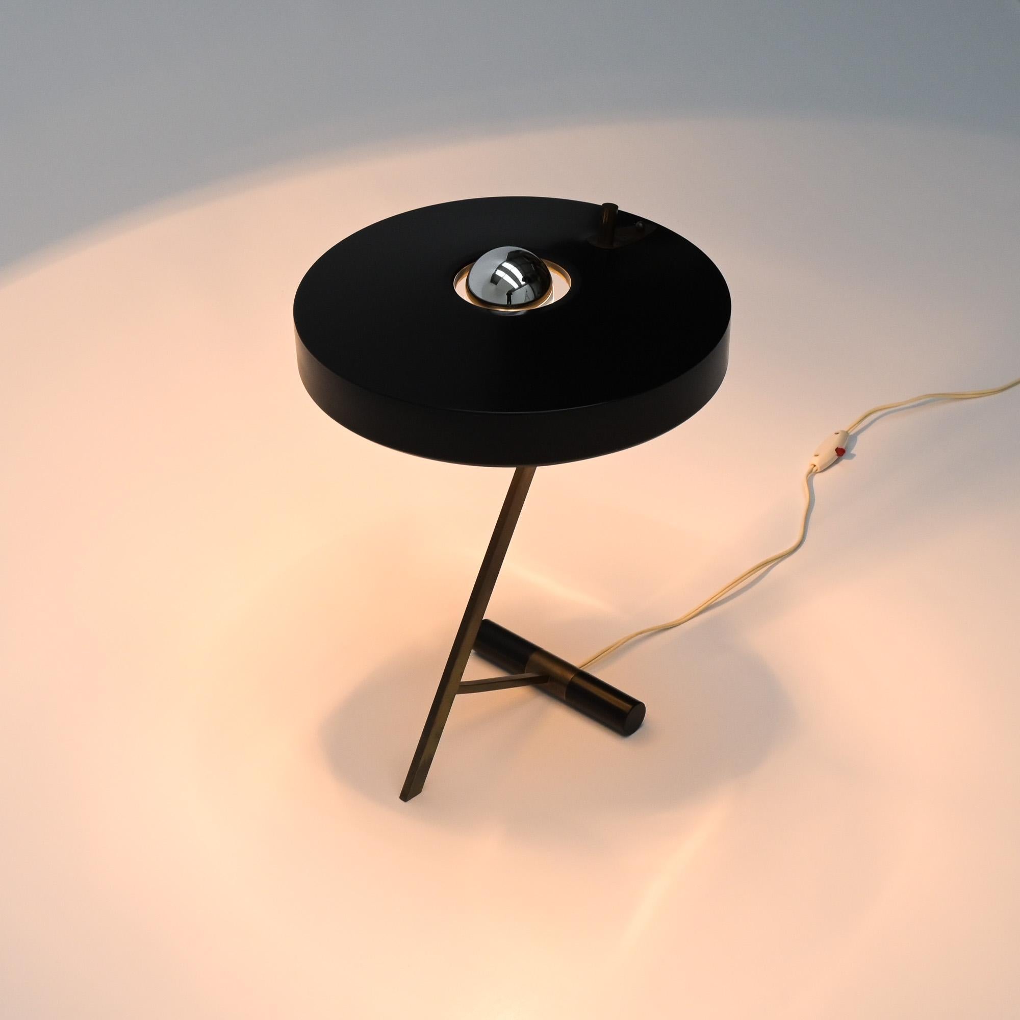 Metal Desk Lamp by Louis Kalff for Philips, 1955
