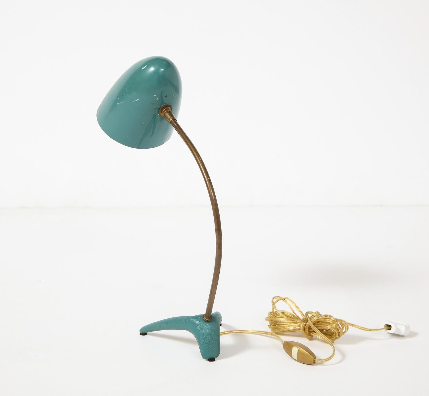 Desk Lamp by Louis Kalff for Philips In Good Condition In New York, NY