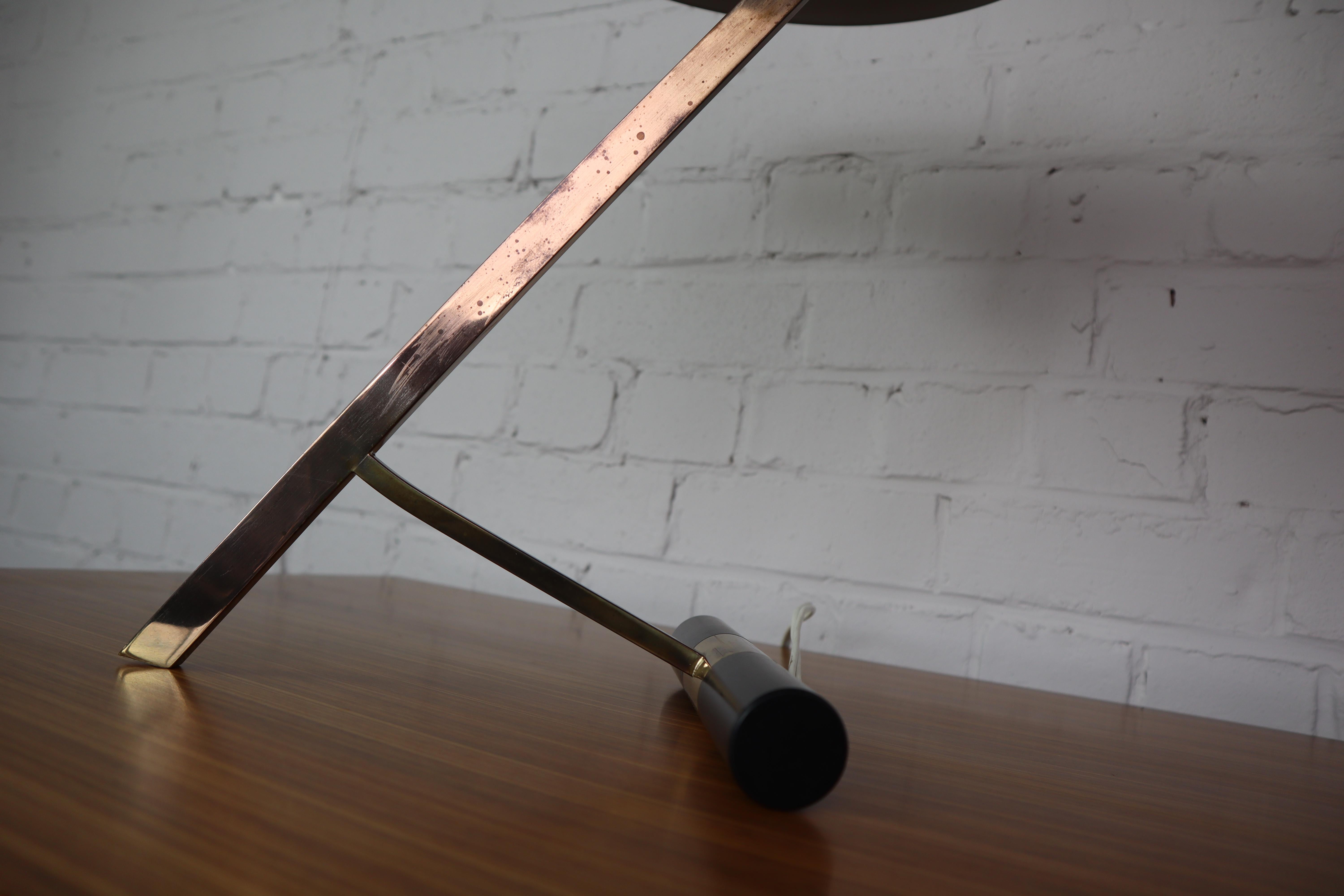 Desk Lamp by Louis Kalff for Philips, Z-Lamp In Good Condition In Langemark-Poelkapelle, BE