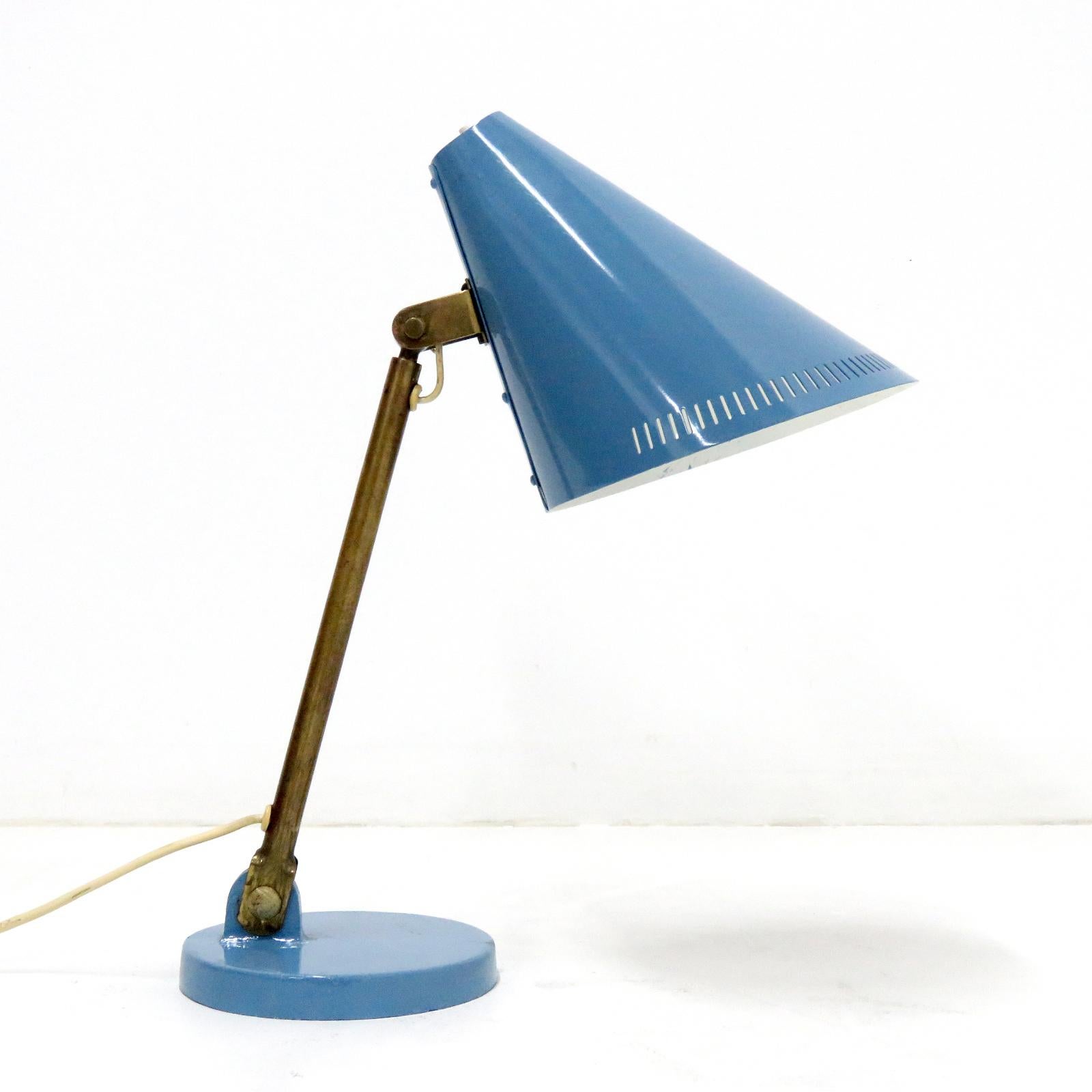 Finnish Desk Lamp by Paavo Tynell for Taito, 1950