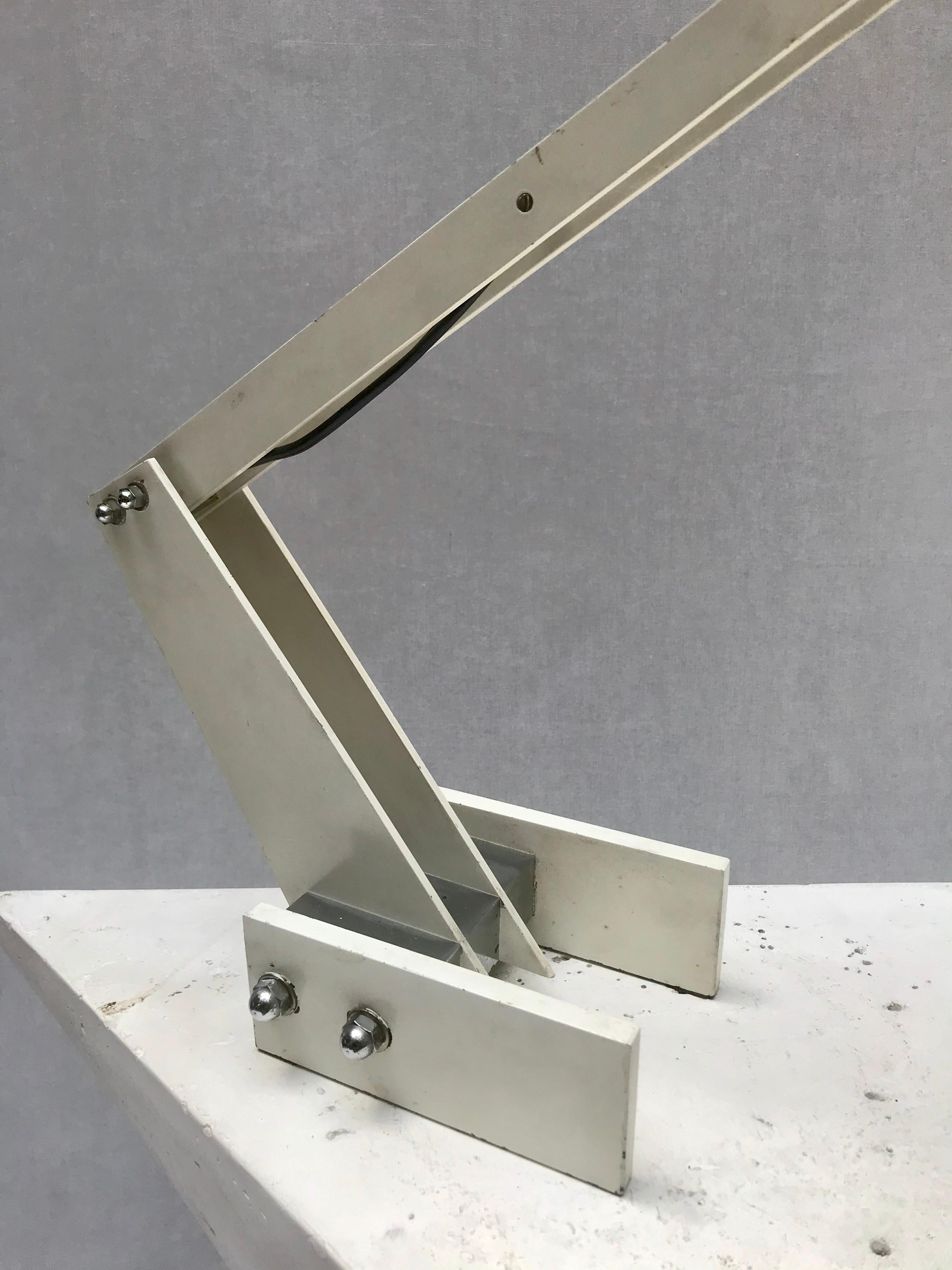 Industrial Desk Lamp by Wim Rietveld for Gispen, 1960 For Sale