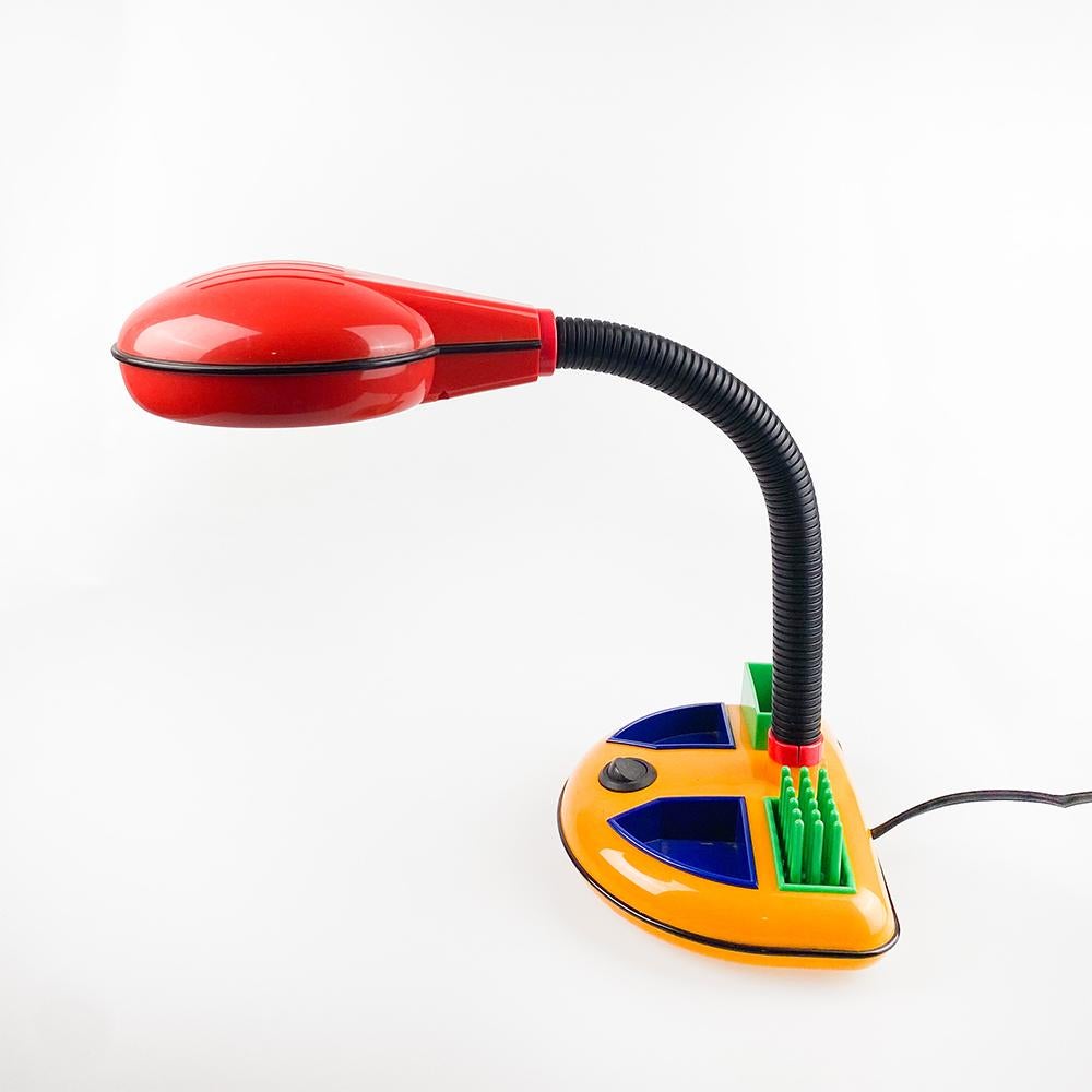 Chinese Desk lamp designed by Kyoji Tanaka for Rabbit Tanaka Corp, Ltd. 1980's