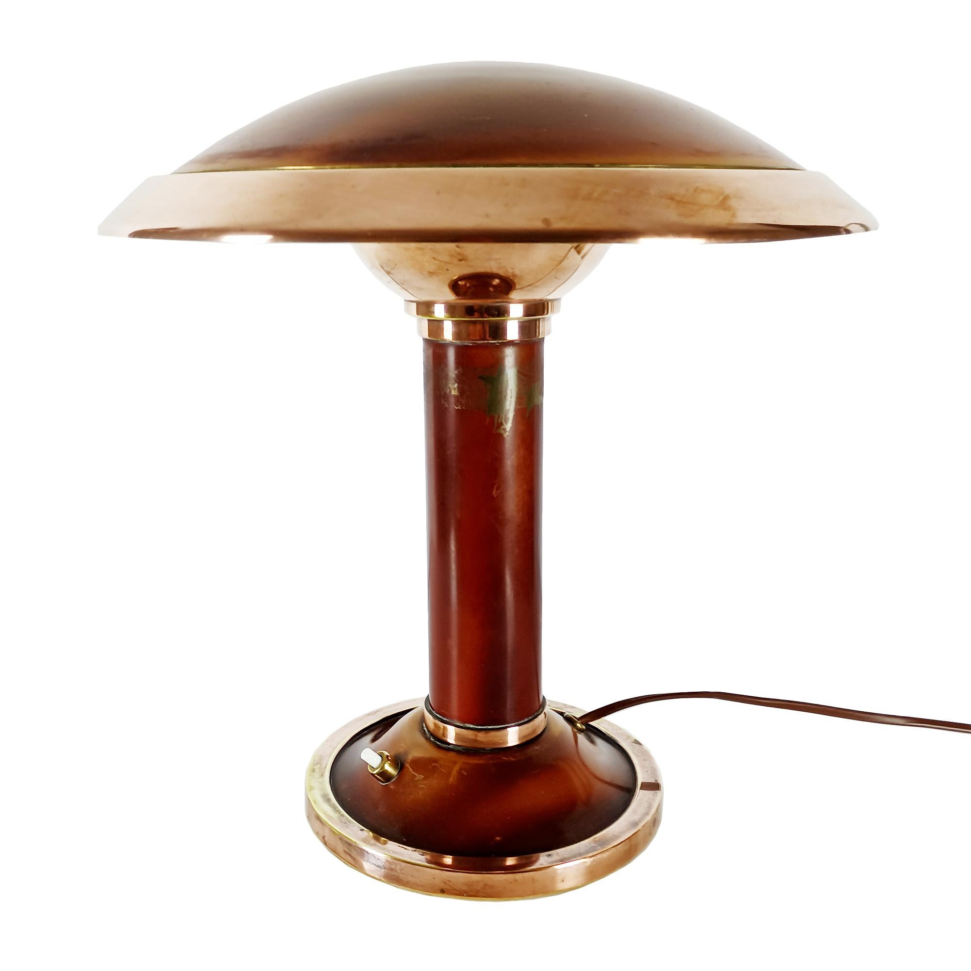 Art Deco Desk lamp “Eloctra” by Georges Halais – France 1933