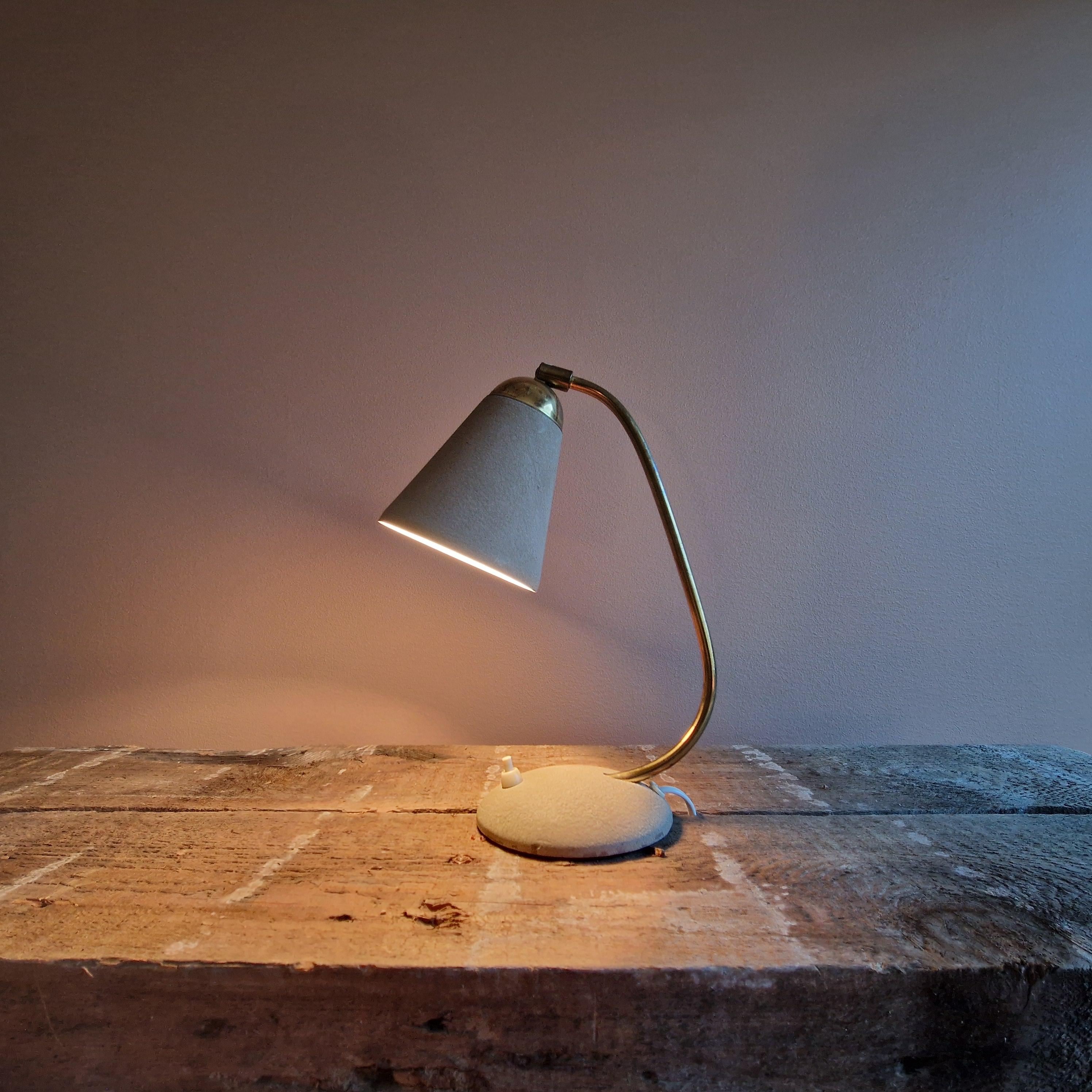 Mid-Century Modern Desk lamp, Erik Wärnå, Sweden, 1950's