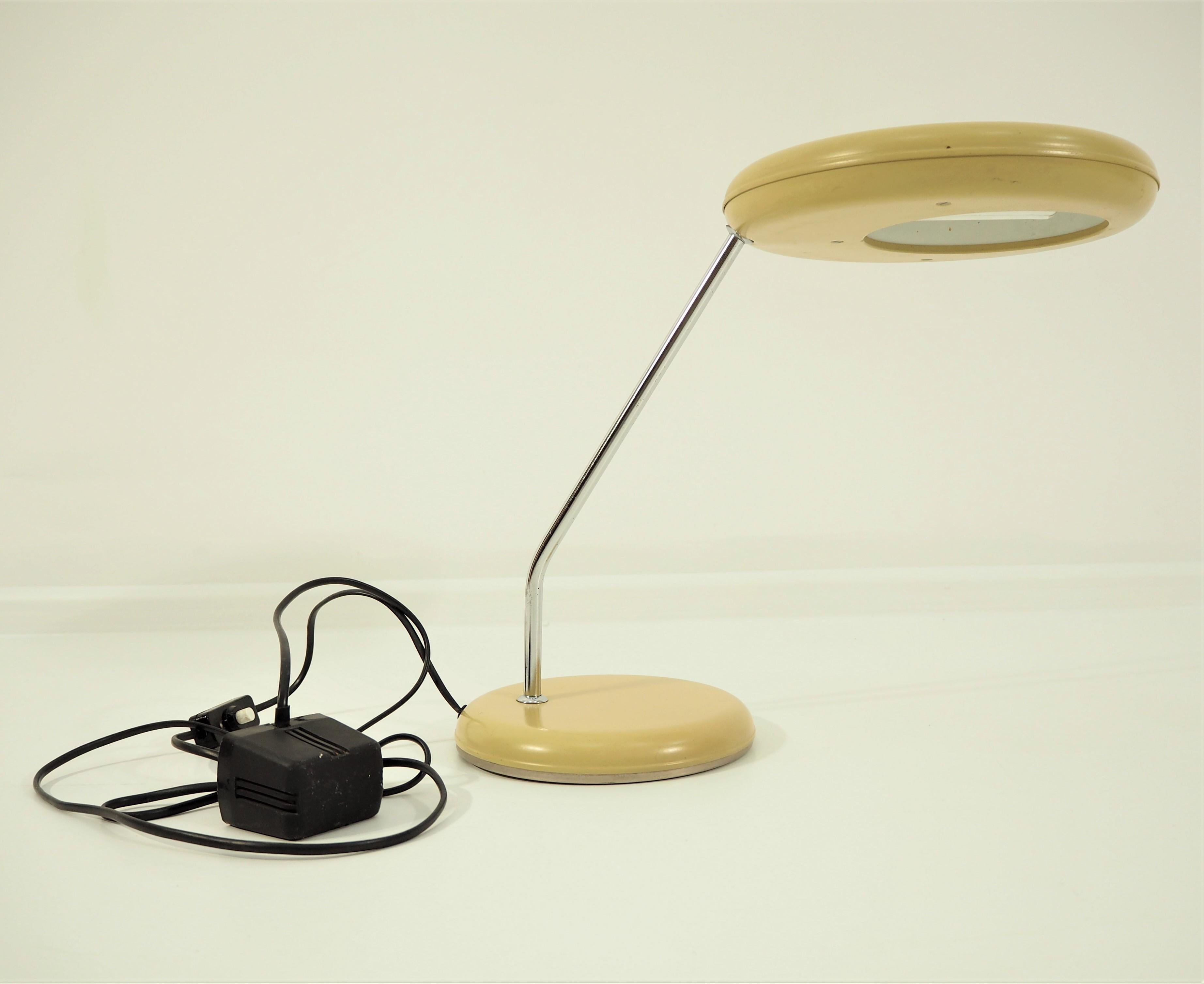 Metal Desk Lamp from VEB, circa 1960s For Sale