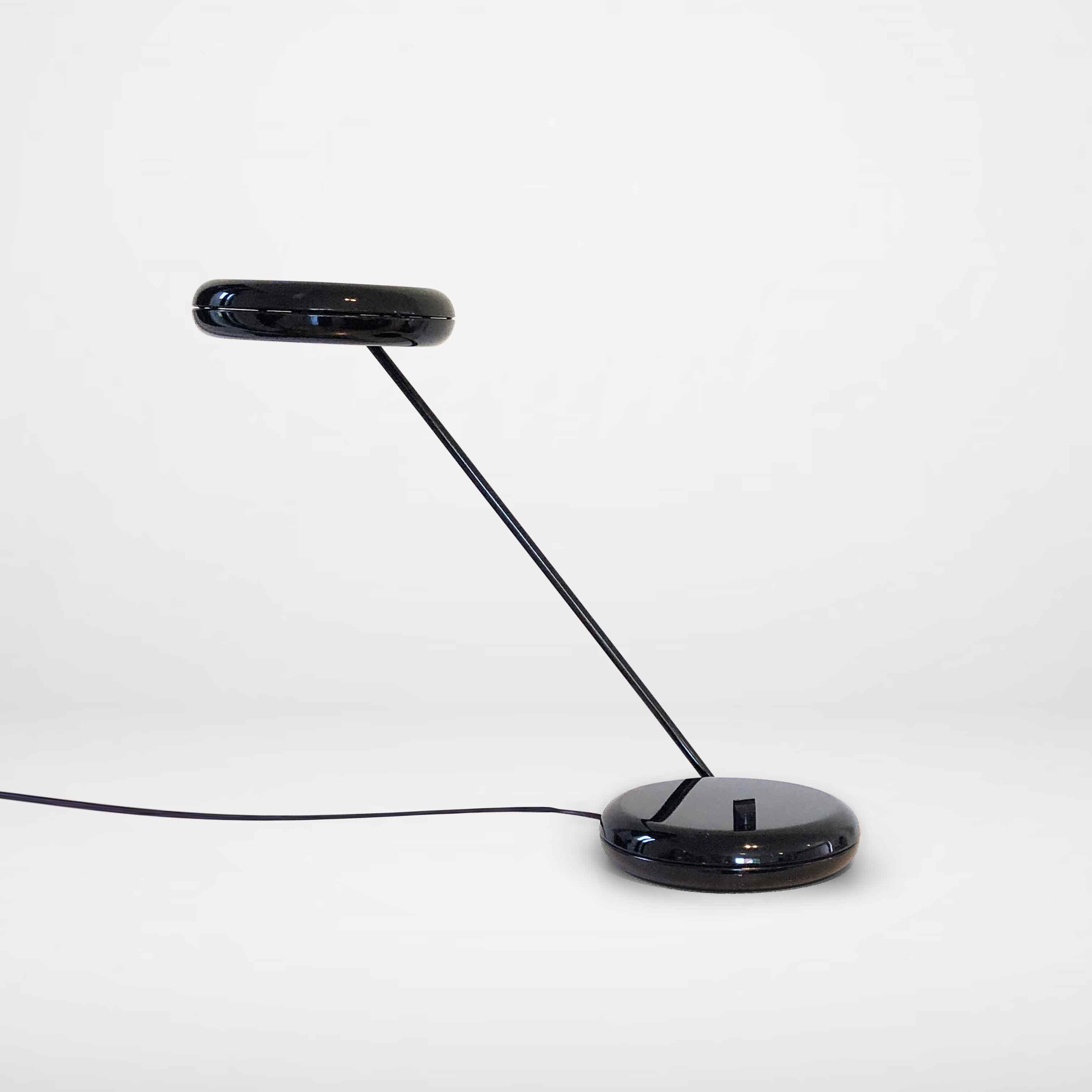 Metal Desk Lamp in the style of Bruno Gecchelin For Sale