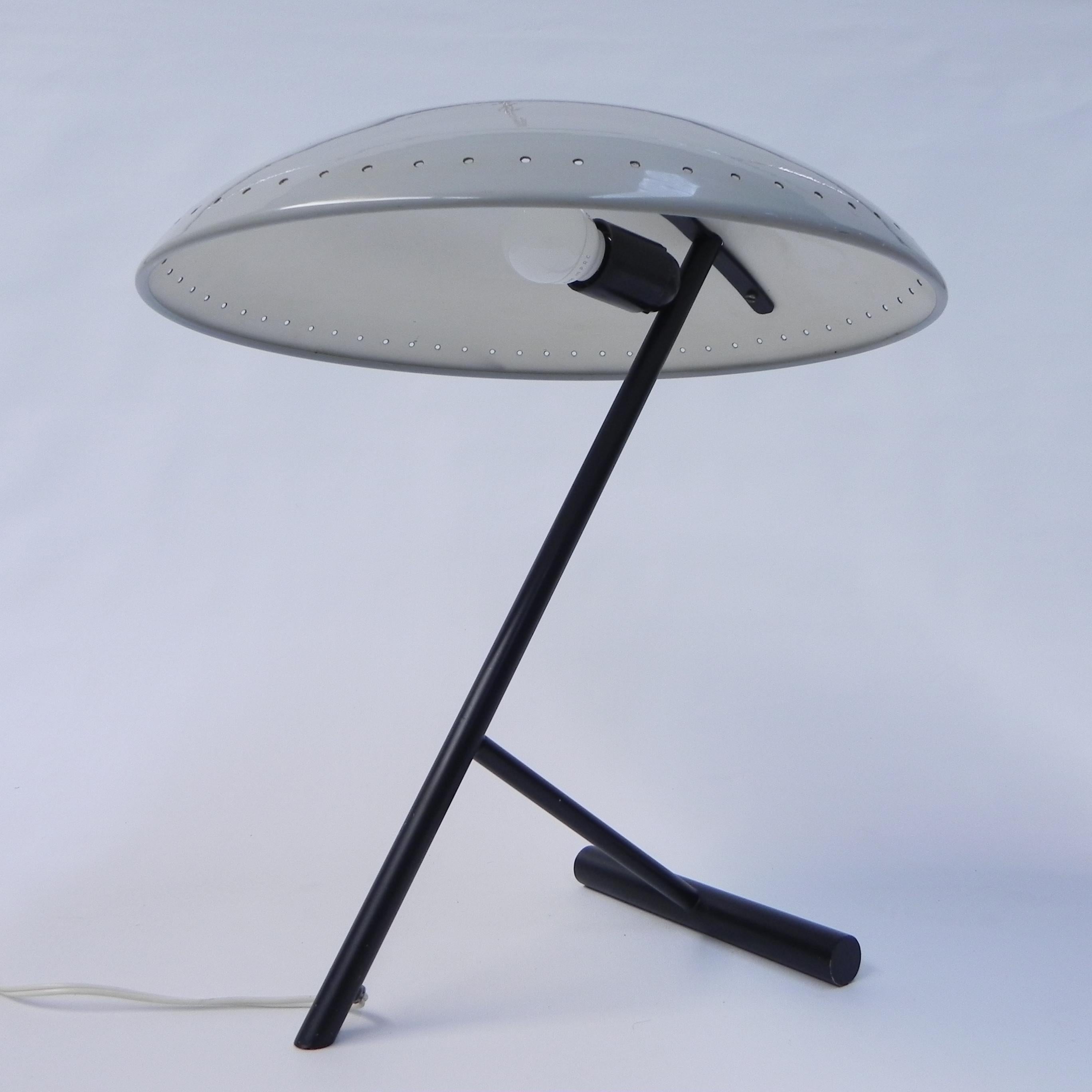 Mid-Century Modern Desk lamp Louis Kalff For Sale