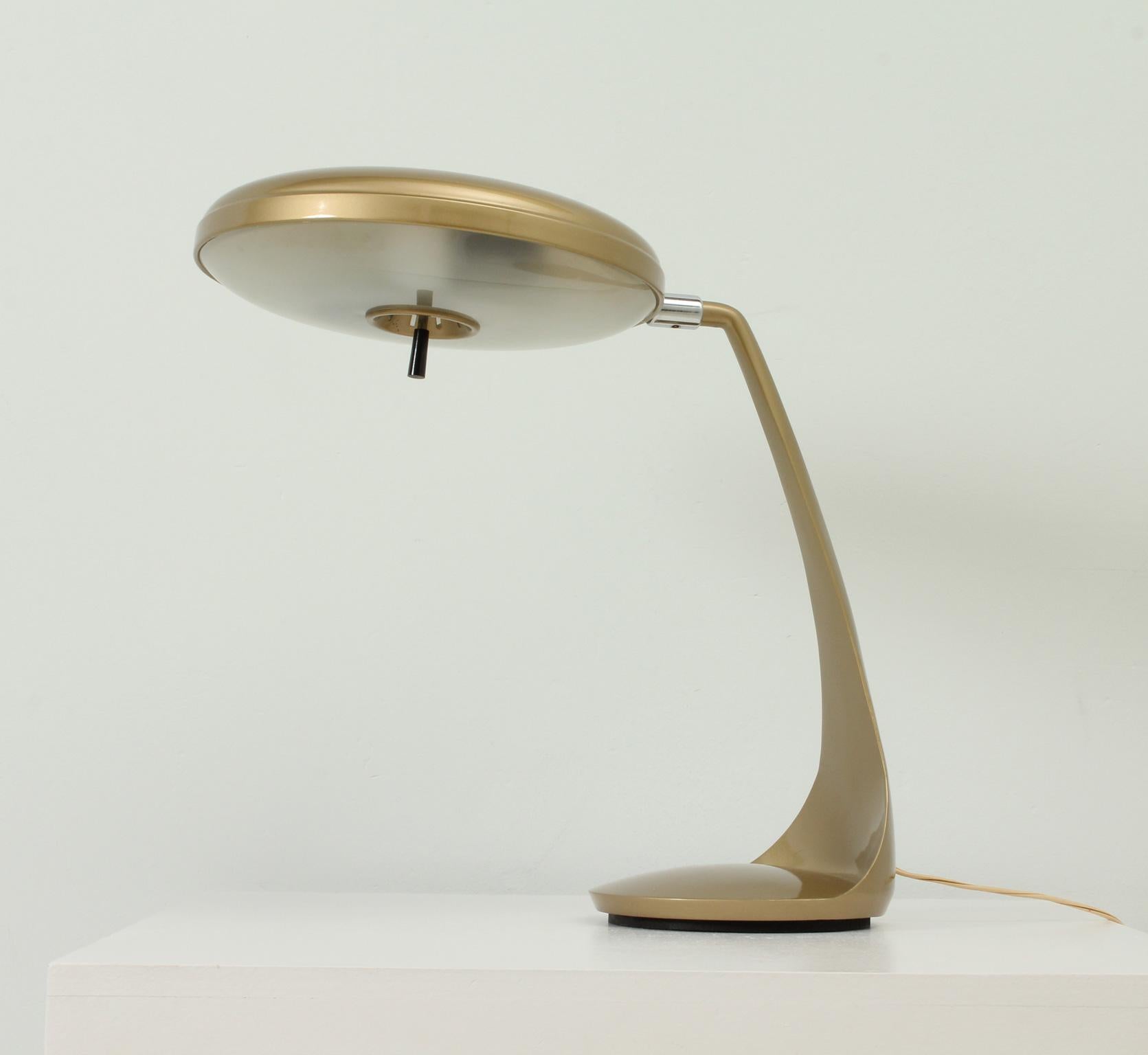 Spanish Desk Lamp Model Reina by Lupela, Spain, 1960's For Sale