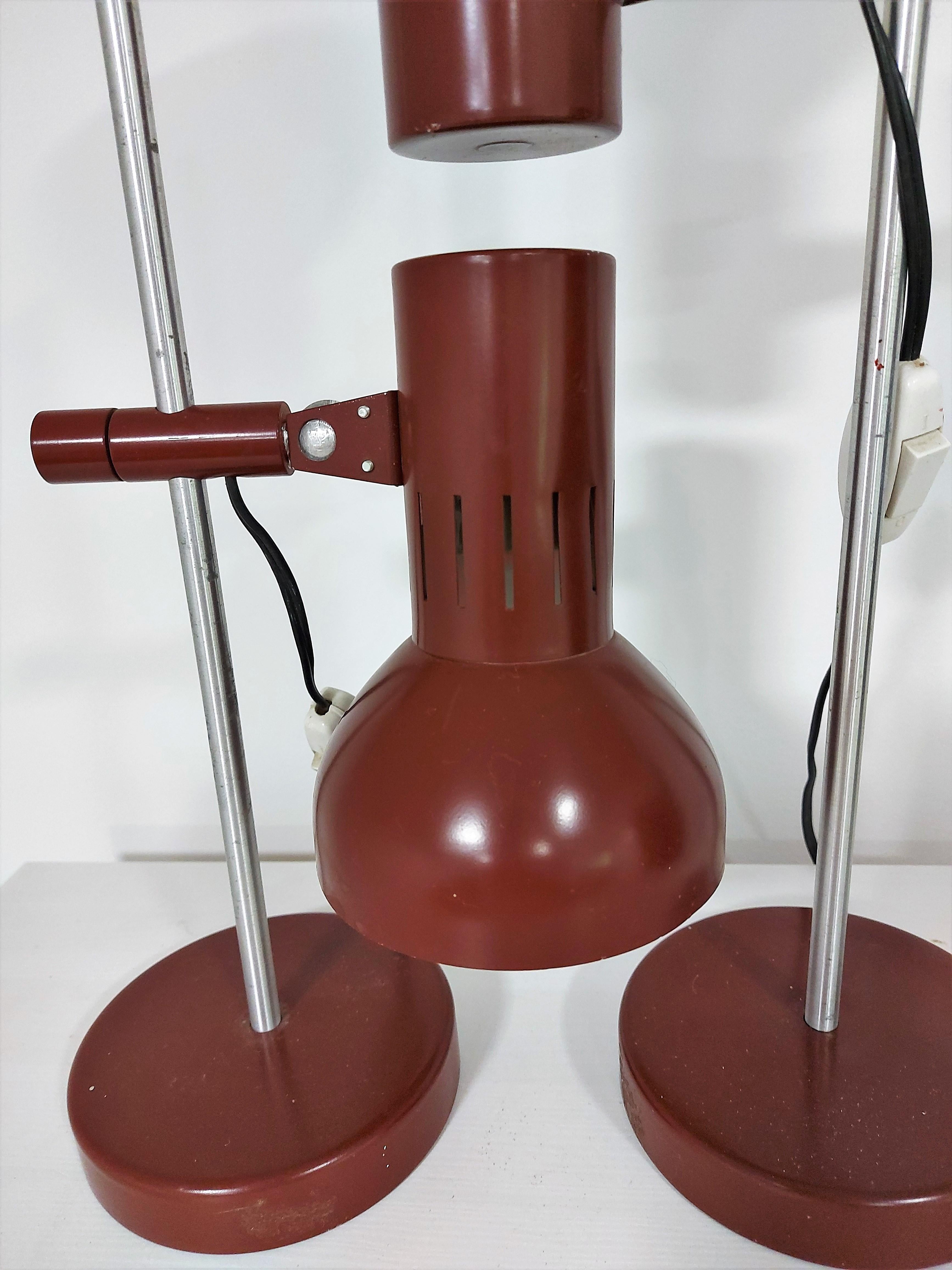 Desk Lamp/Table Lamp, 1970s Pair For Sale 8