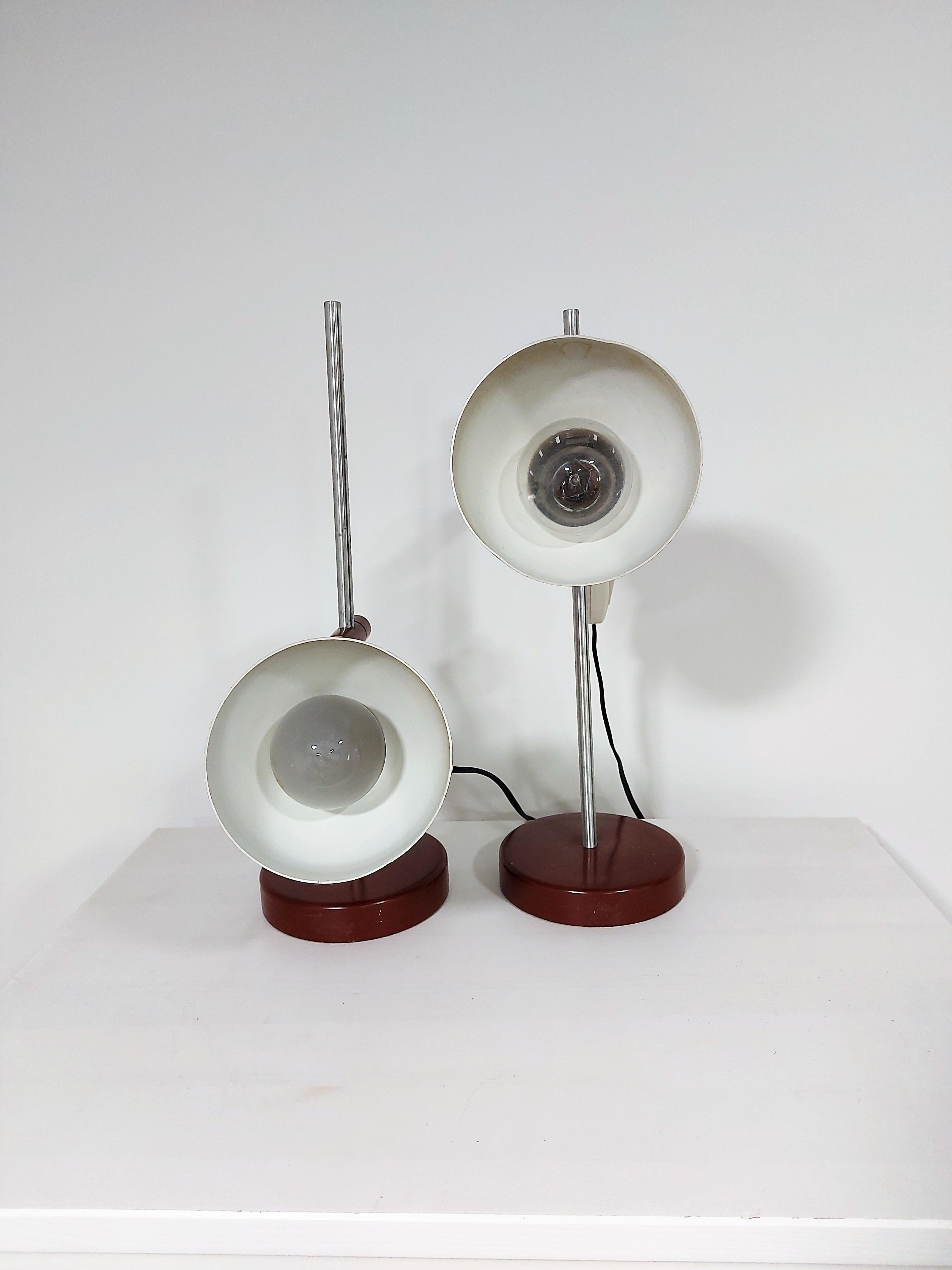 Desk Lamp/Table Lamp, 1970s Pair For Sale 1