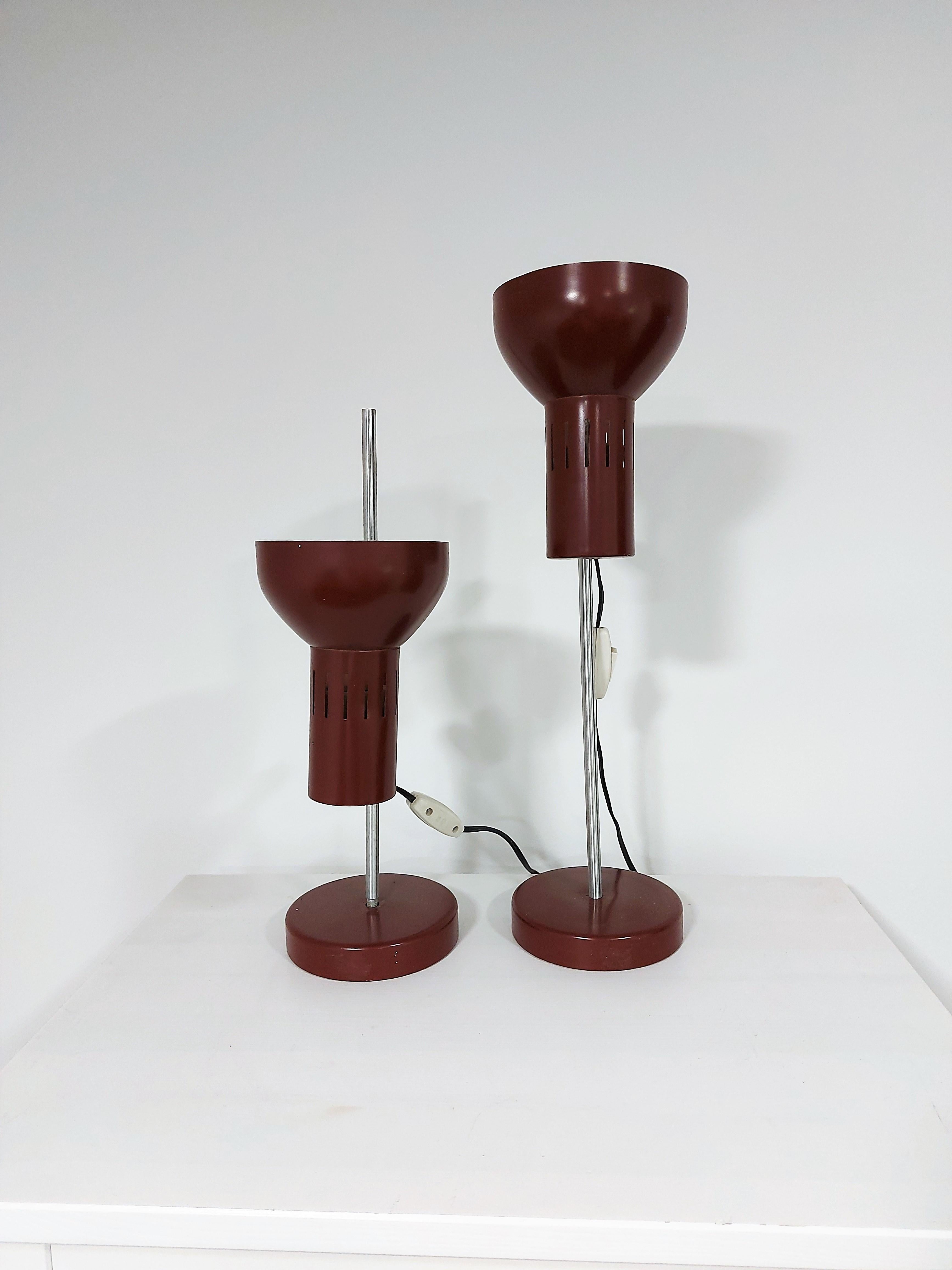 Desk Lamp/Table Lamp, 1970s Pair For Sale 2