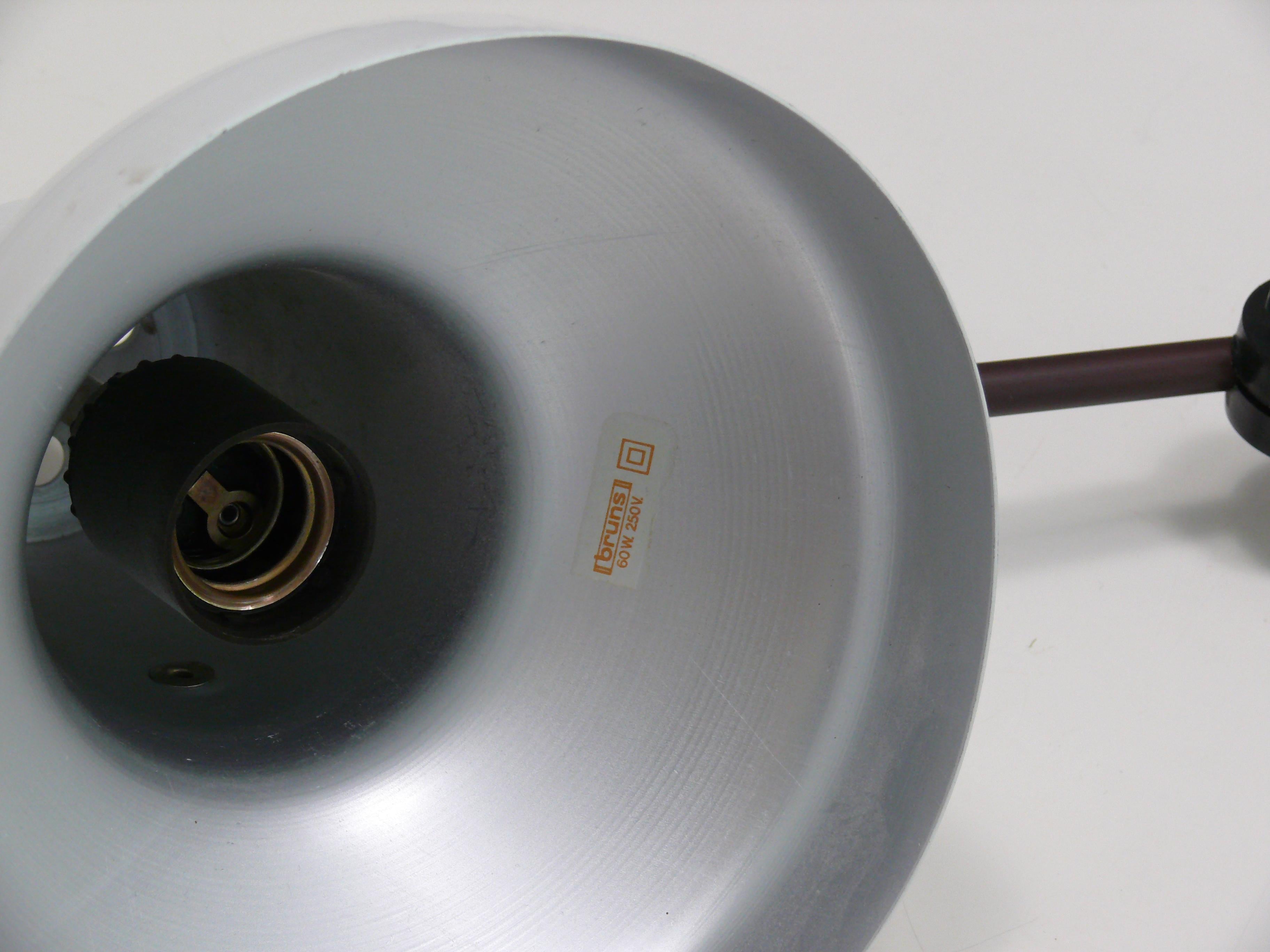 Desk Lamp with Adjustable Shade, Germany, 1960s For Sale 4