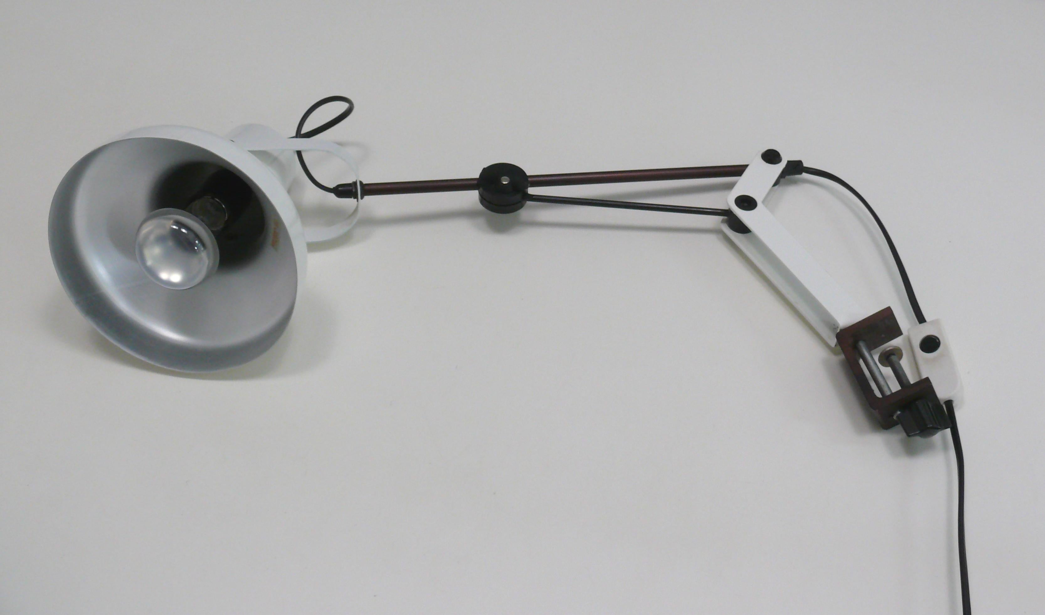 Desk Lamp with Adjustable Shade, Germany, 1960s For Sale 5
