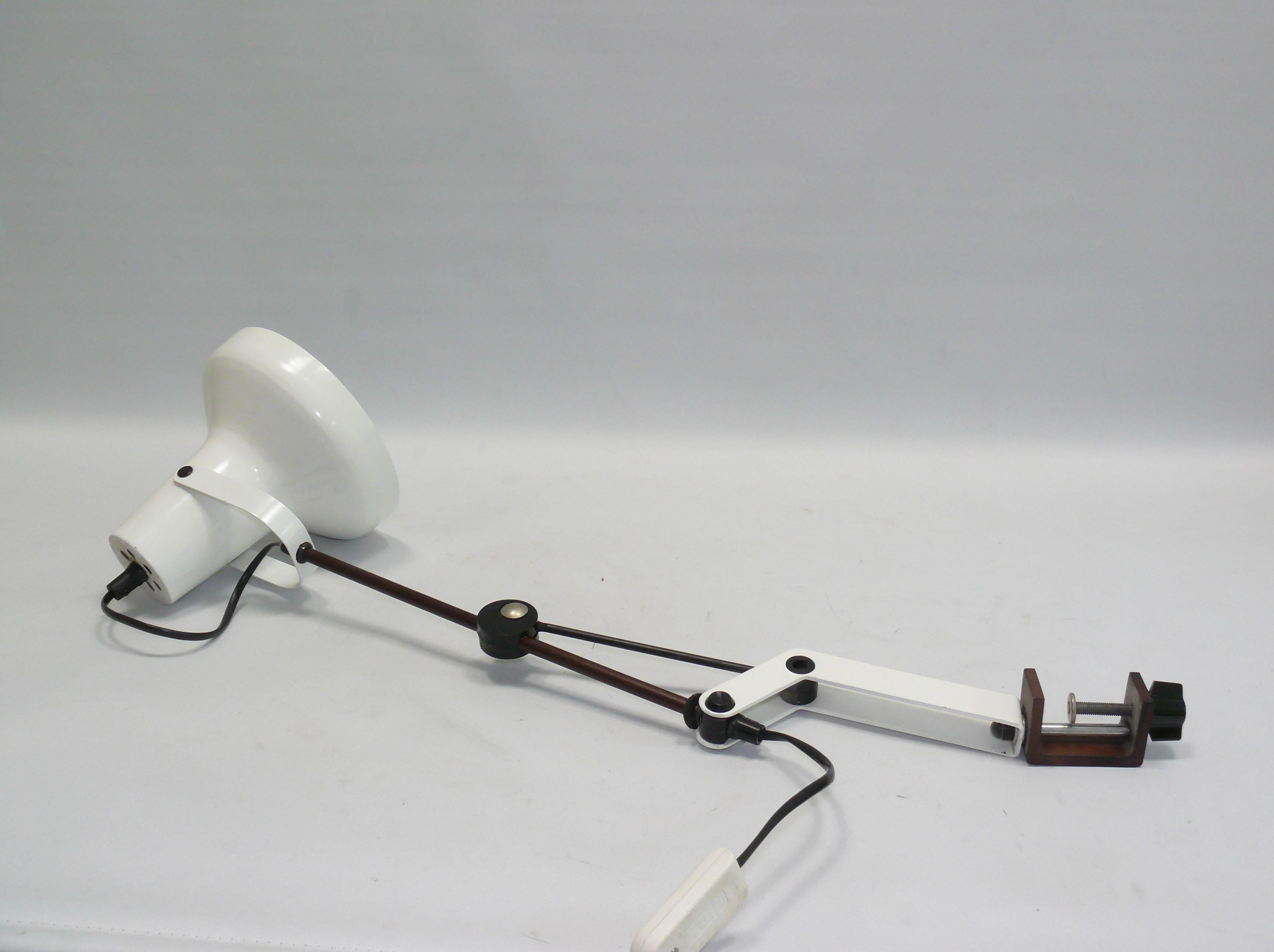Desk Lamp with Adjustable Shade, Germany, 1960s For Sale 6