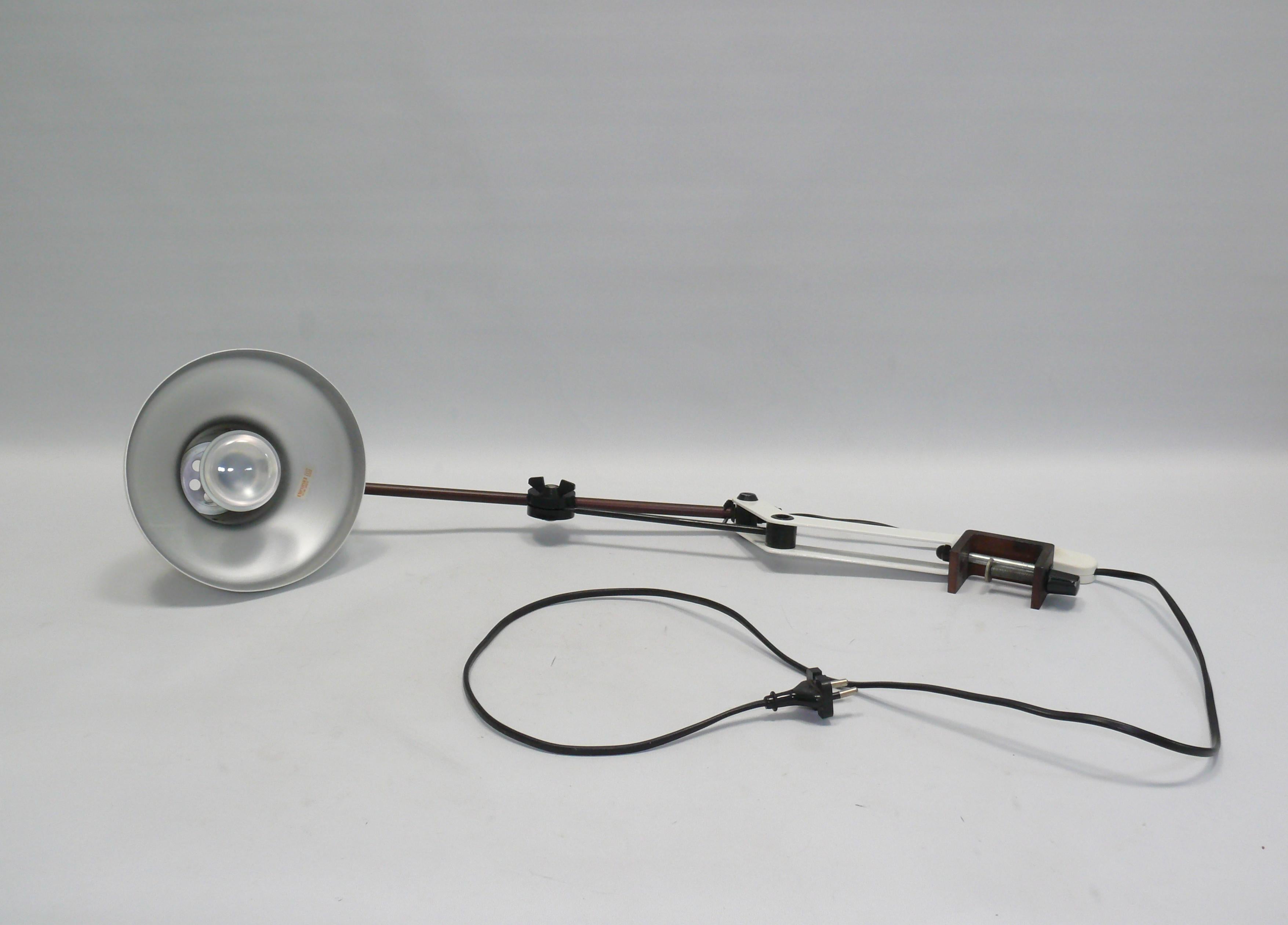 Desk Lamp with Adjustable Shade, Germany, 1960s For Sale 7