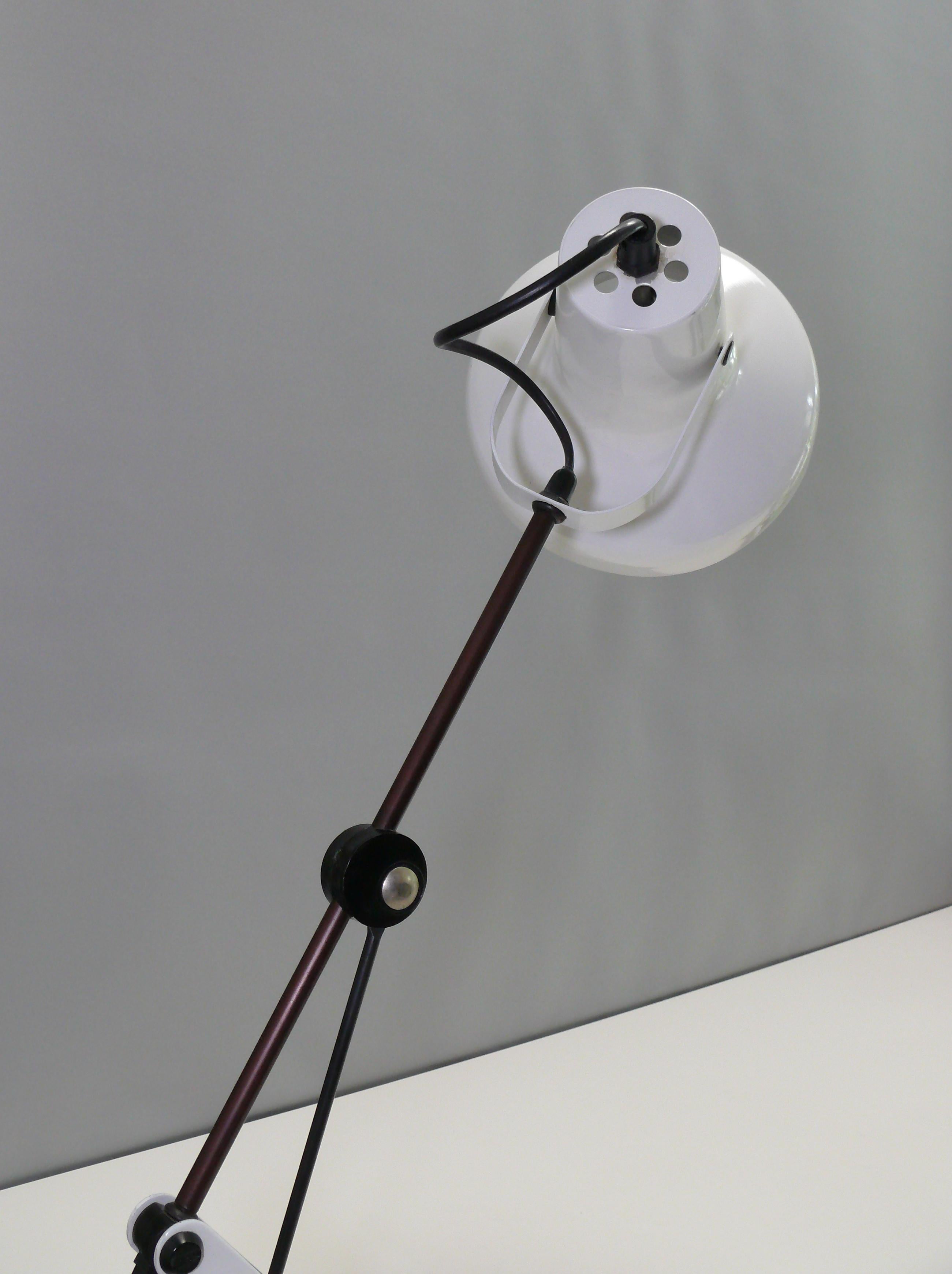 Desk Lamp with Adjustable Shade, Germany, 1960s For Sale 8