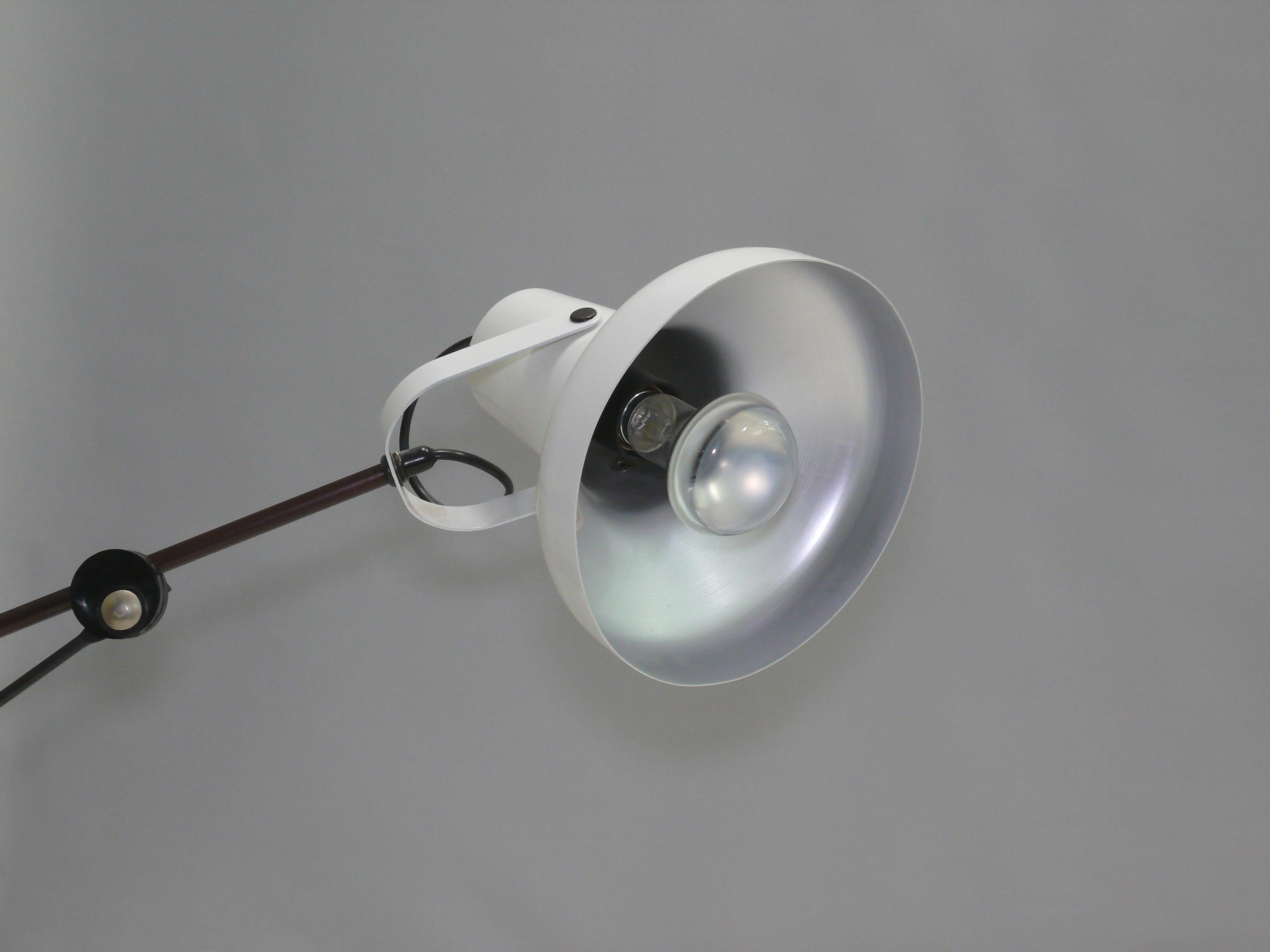 Desk Lamp with Adjustable Shade, Germany, 1960s For Sale 1