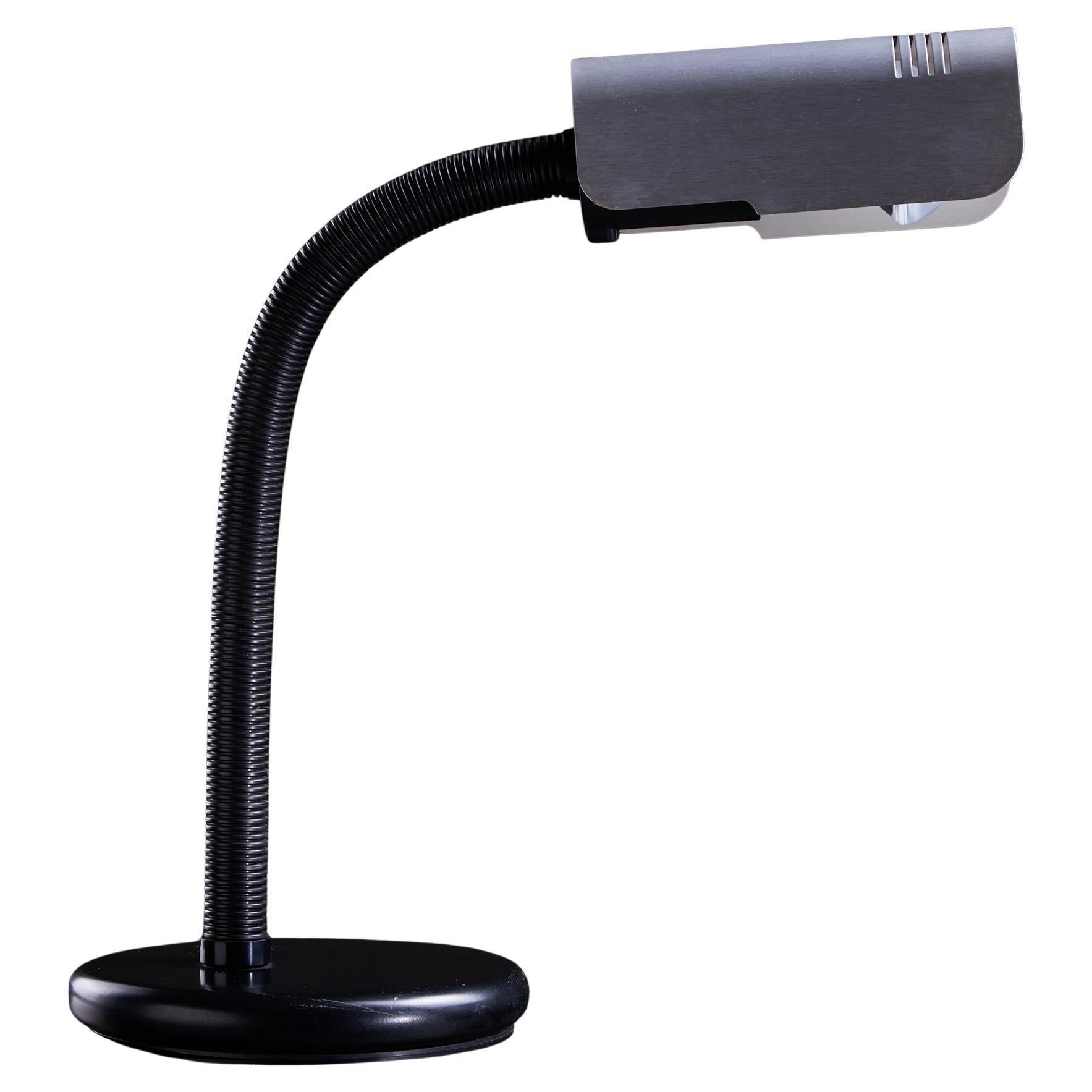 Desk Lamp with Silver Shade by Targetti Sankey, 1970s