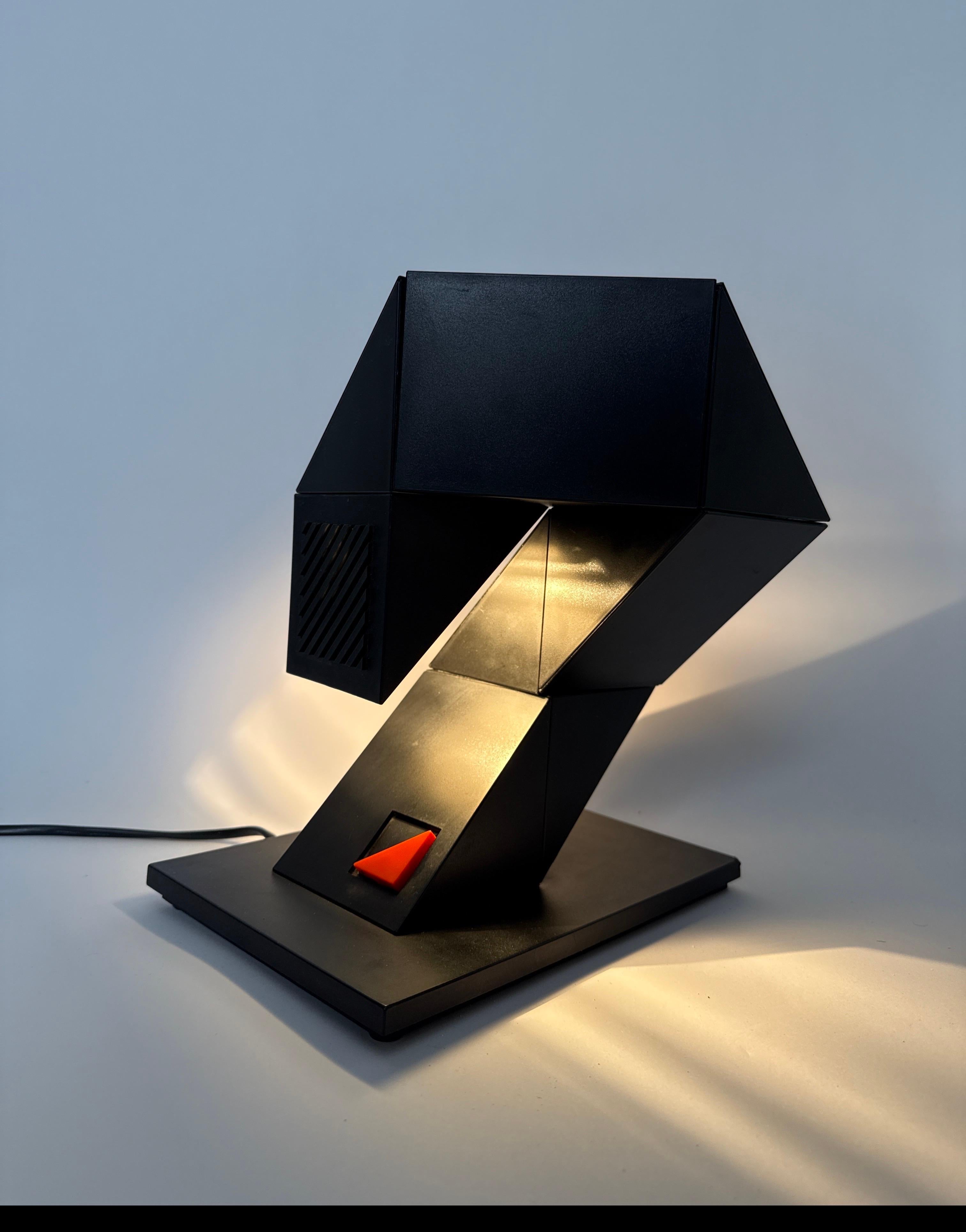 Late 20th Century Desk Lamp Zickzack Z Lamp by Brilliant Leuchten Belgium For Sale