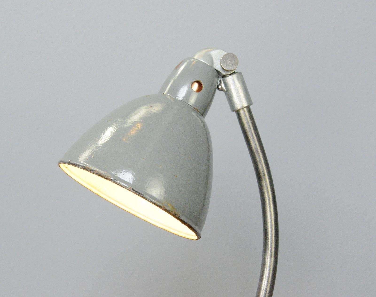 Industrial Desk Lamps by Siemens, circa 1930s For Sale