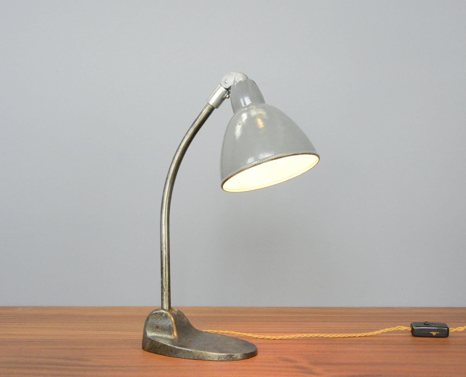 Desk Lamps by Siemens, circa 1930s In Good Condition For Sale In Gloucester, GB