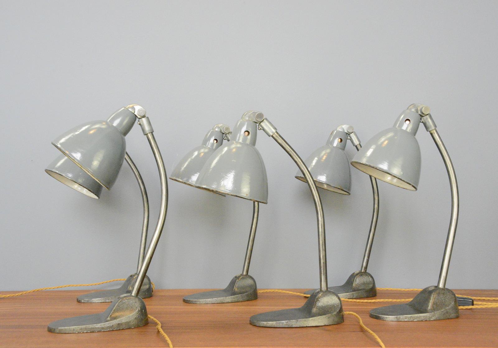Desk Lamps by Siemens, circa 1930s For Sale 1