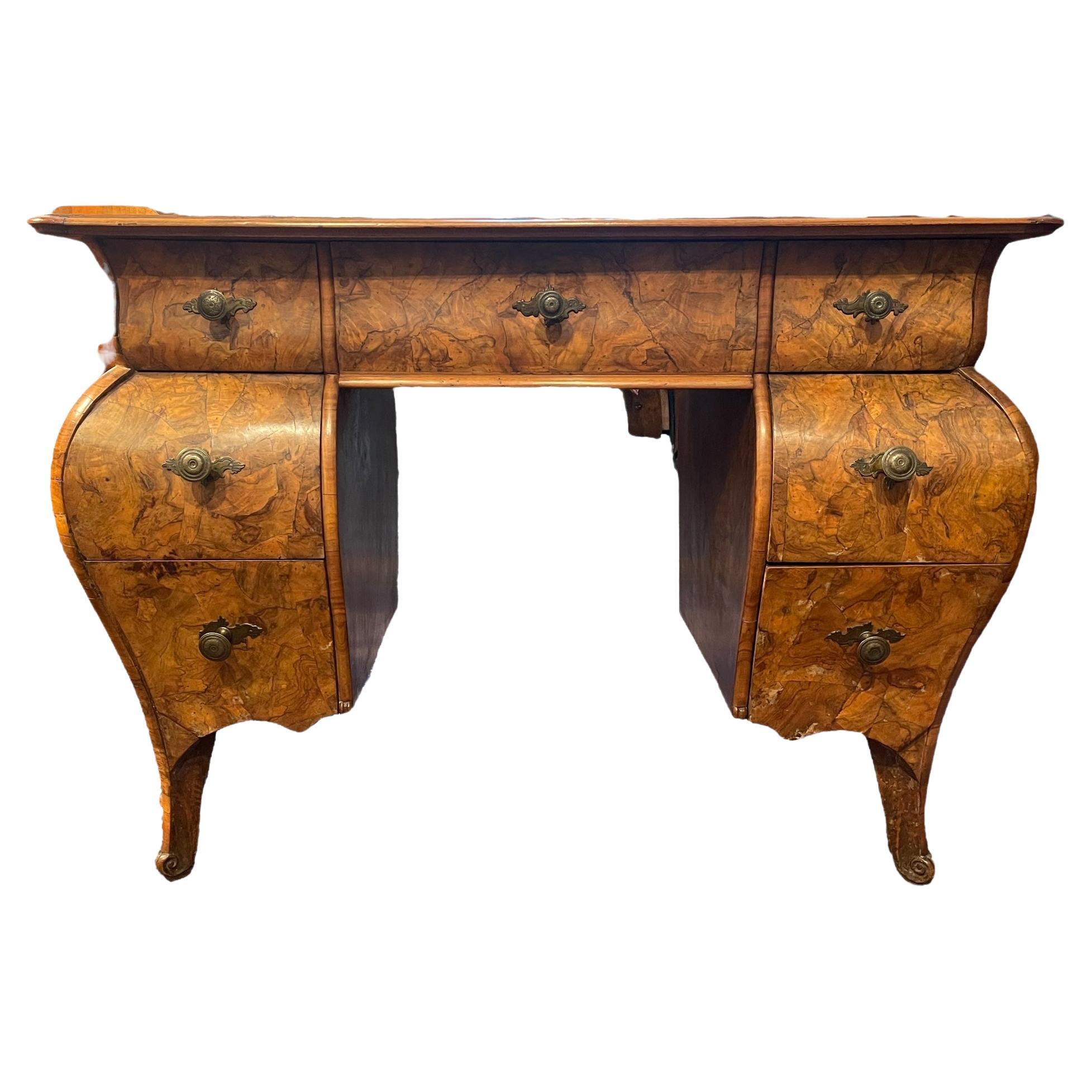 Desk, Lombard, Baroque, 19th century For Sale