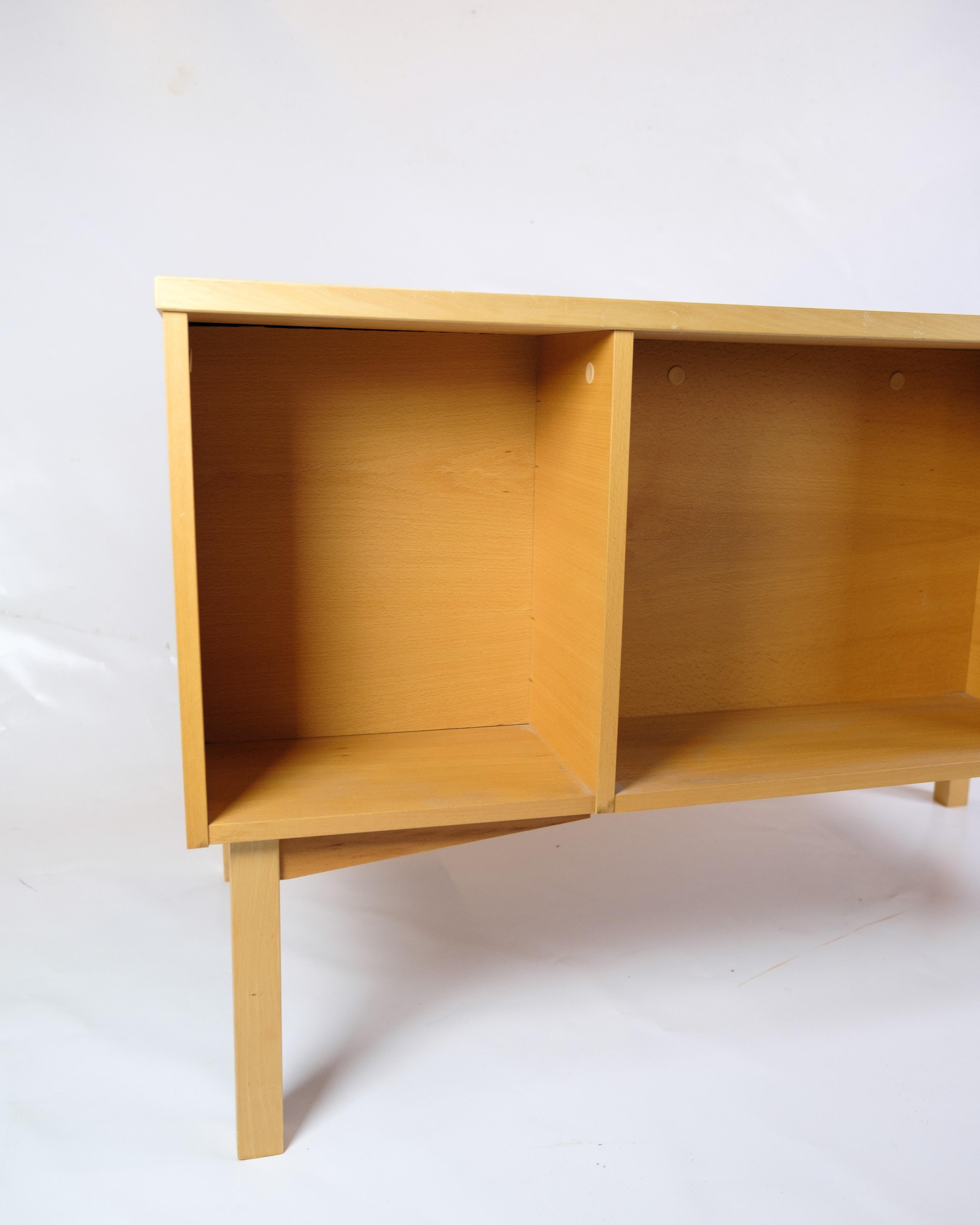 Desk Made In Beechwood Danish Design From 1960s For Sale 4