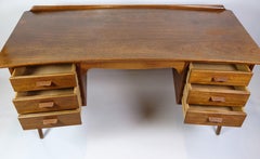 Desk Made In Teak By Svend Aager Madsen For Sigurd Hansen From 1960s