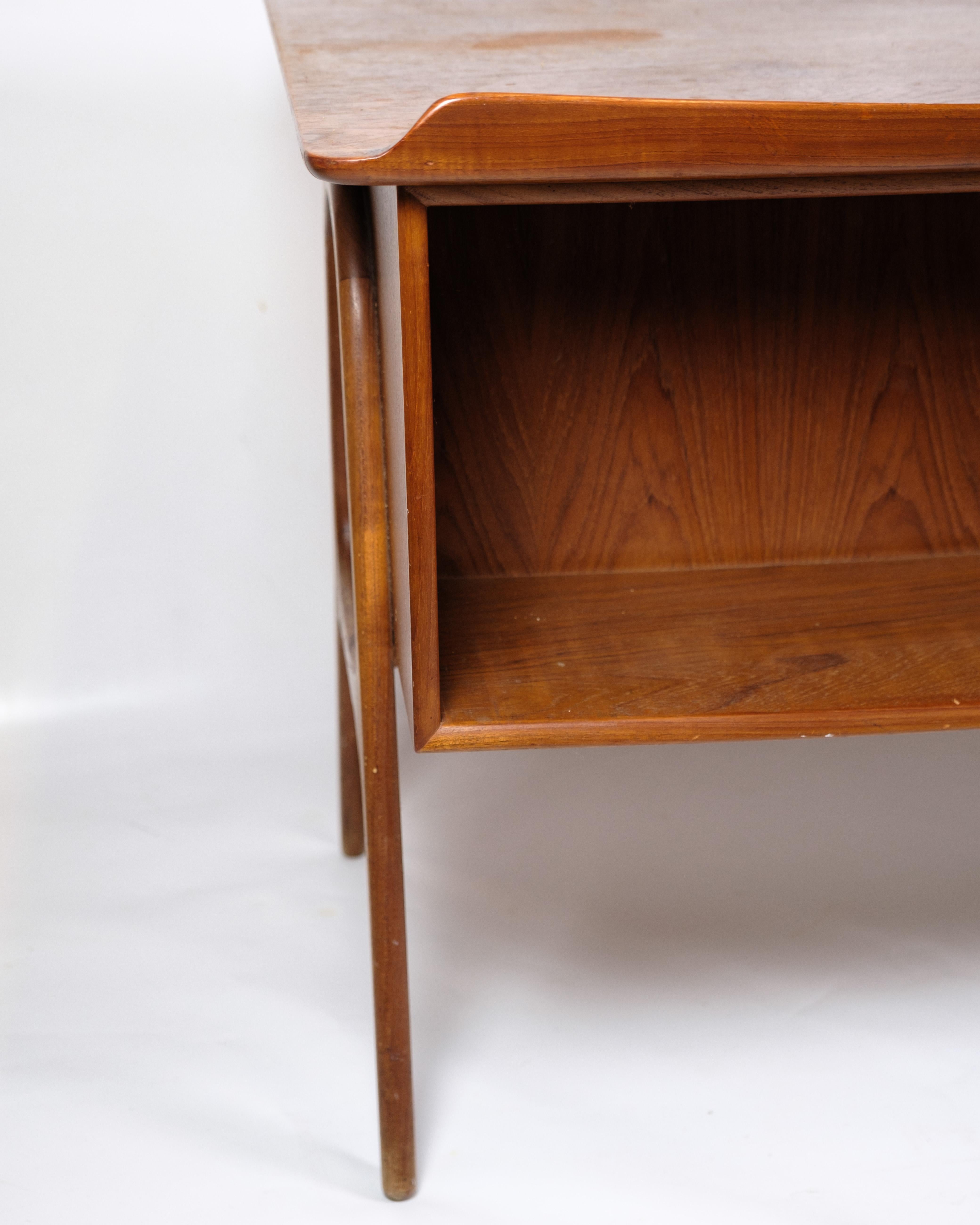 Desk Made In Teak By Svend Aager Madsen For Sigurd Hansen From 1960s For Sale 2