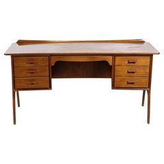 Desk Made In Teak By Svend Aager Madsen For Sigurd Hansen From 1960s