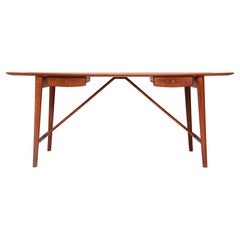 Desk Model '310' In Solid Teak Peter Hvidt & Orla Mølgaard Nielsen