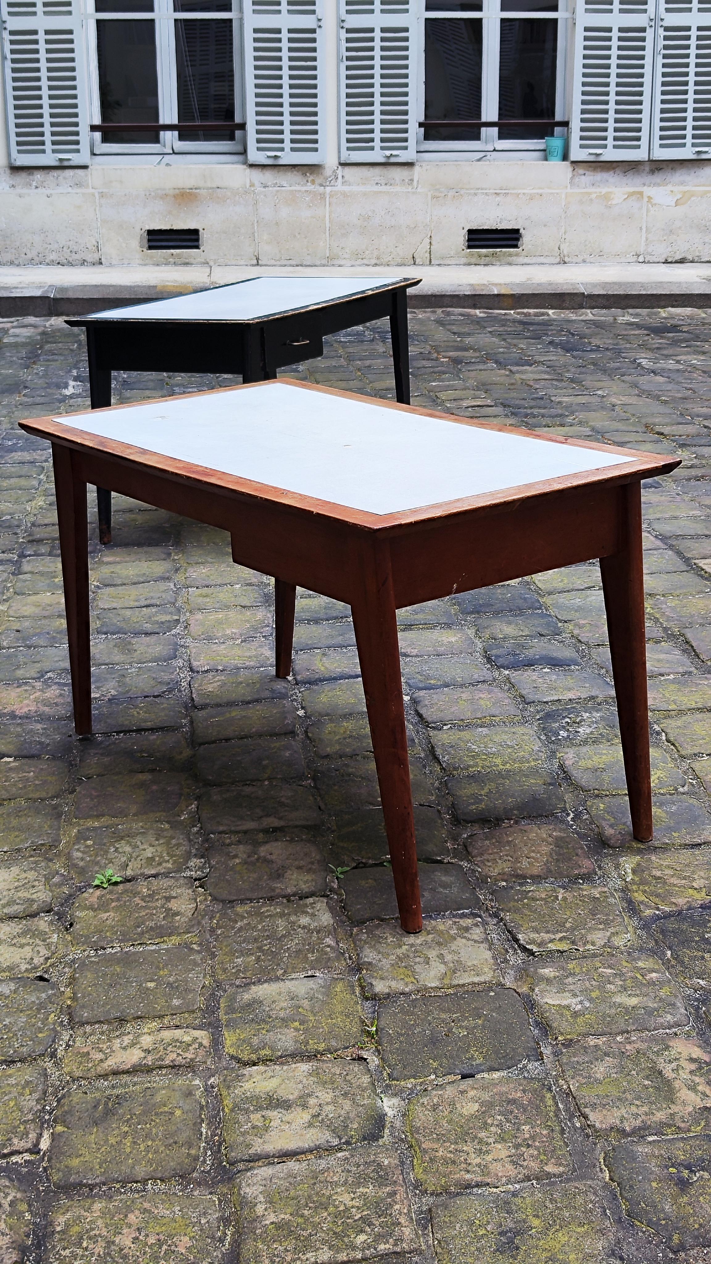 Desk of University Residence in France, Jean Zay, 1950, Roger Landault For Sale 2