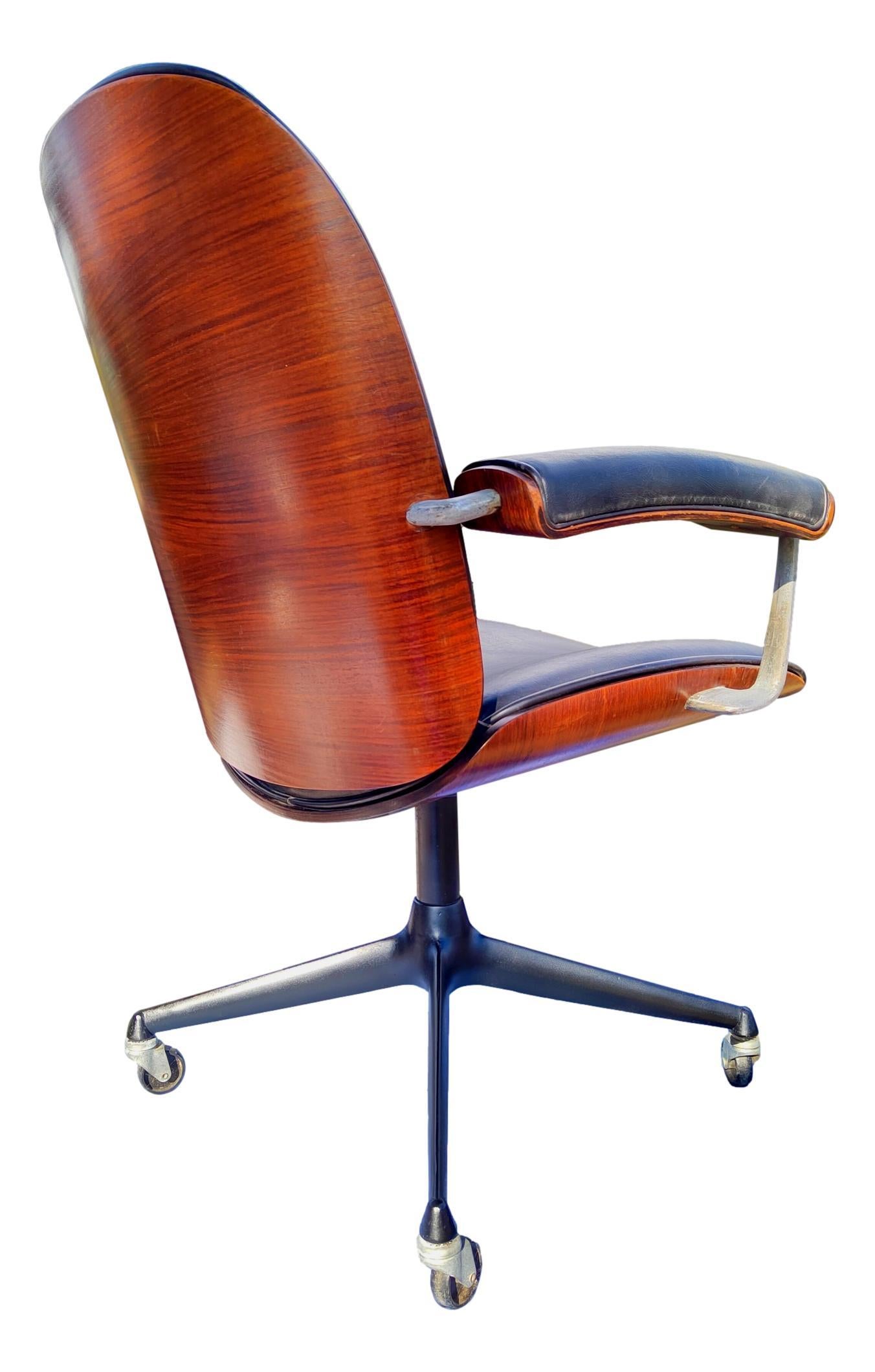 Desk Office Chair Design Ico Parisi for Mim Roma 1960 1