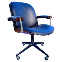 Desk Office Chair Design Ico Parisi for Mim Roma 1960
