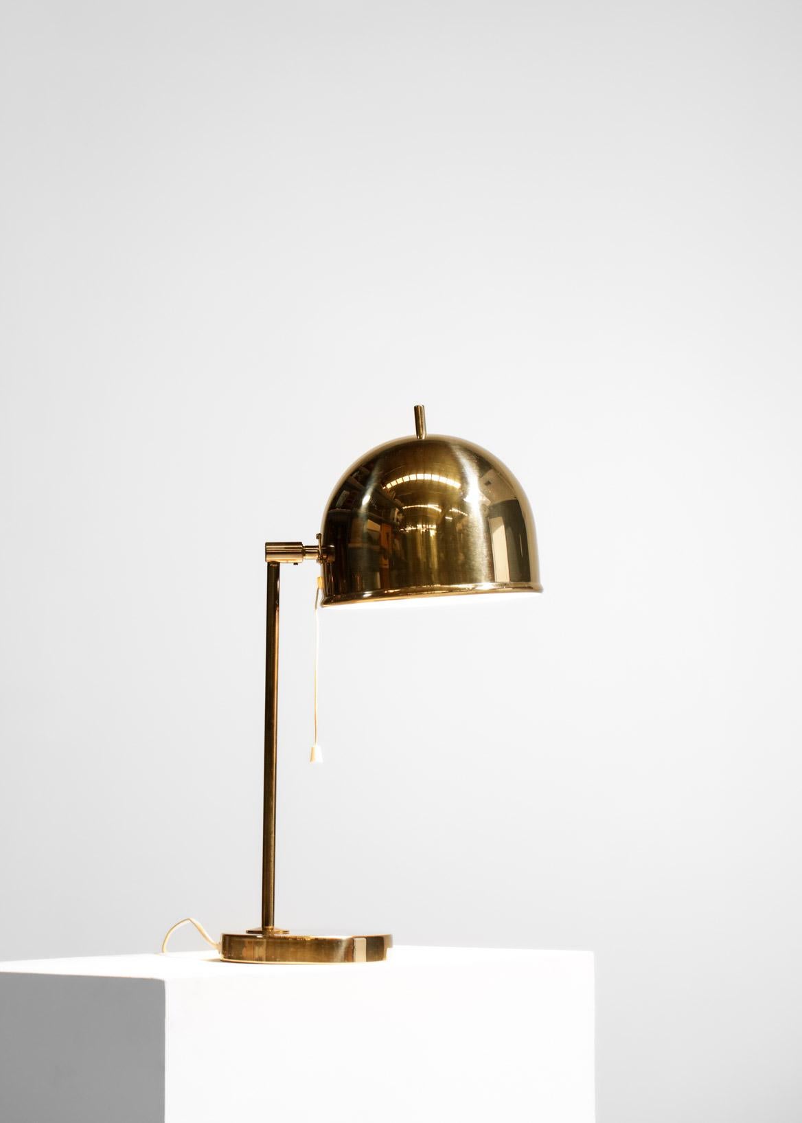 Lampe de bureau ou de chevet des années 60 de l'éditeur suédois Bergbom en vente 2
